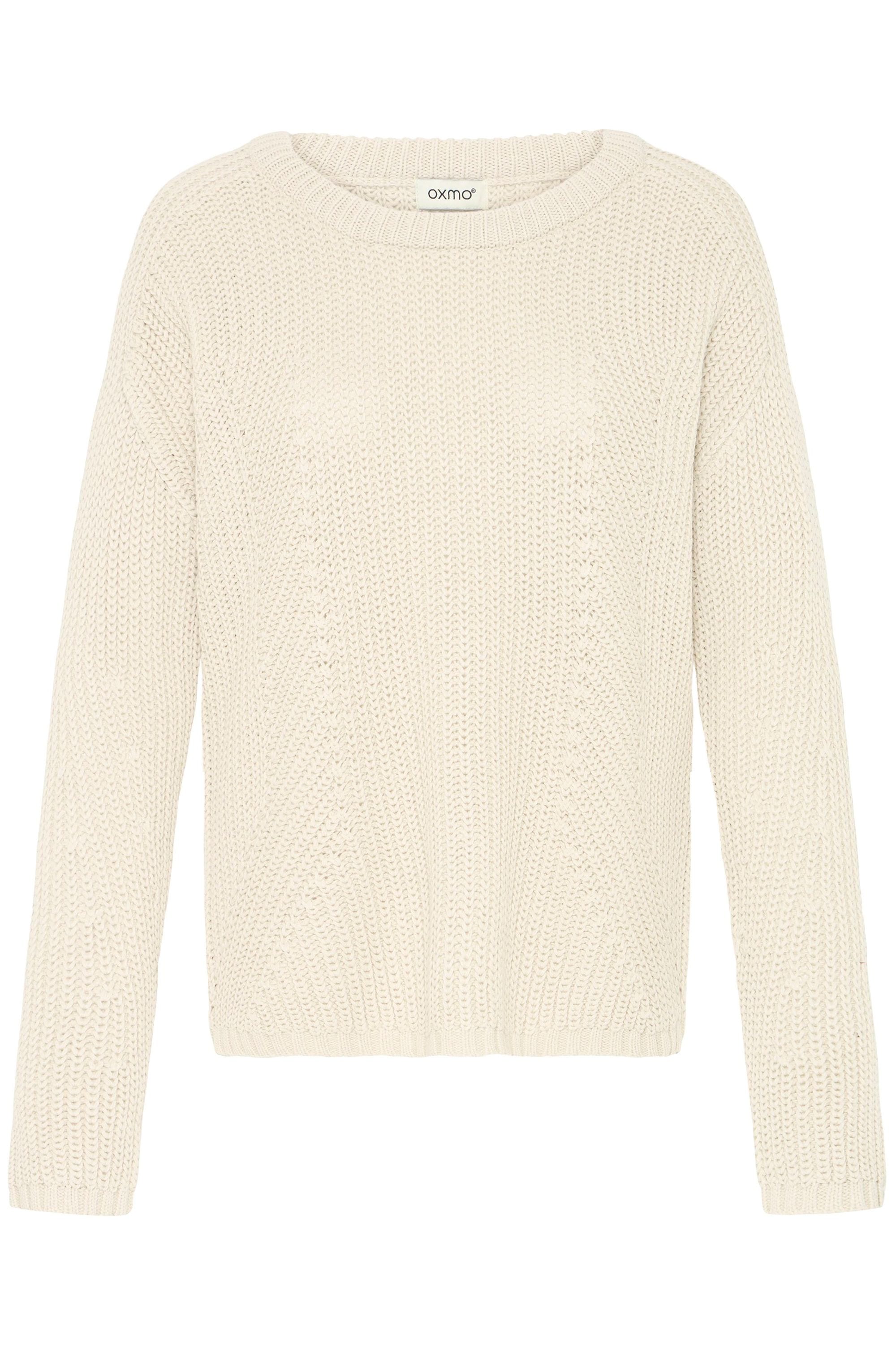OXMO Strickfleece-Pullover »Strickpullover OXKanna«