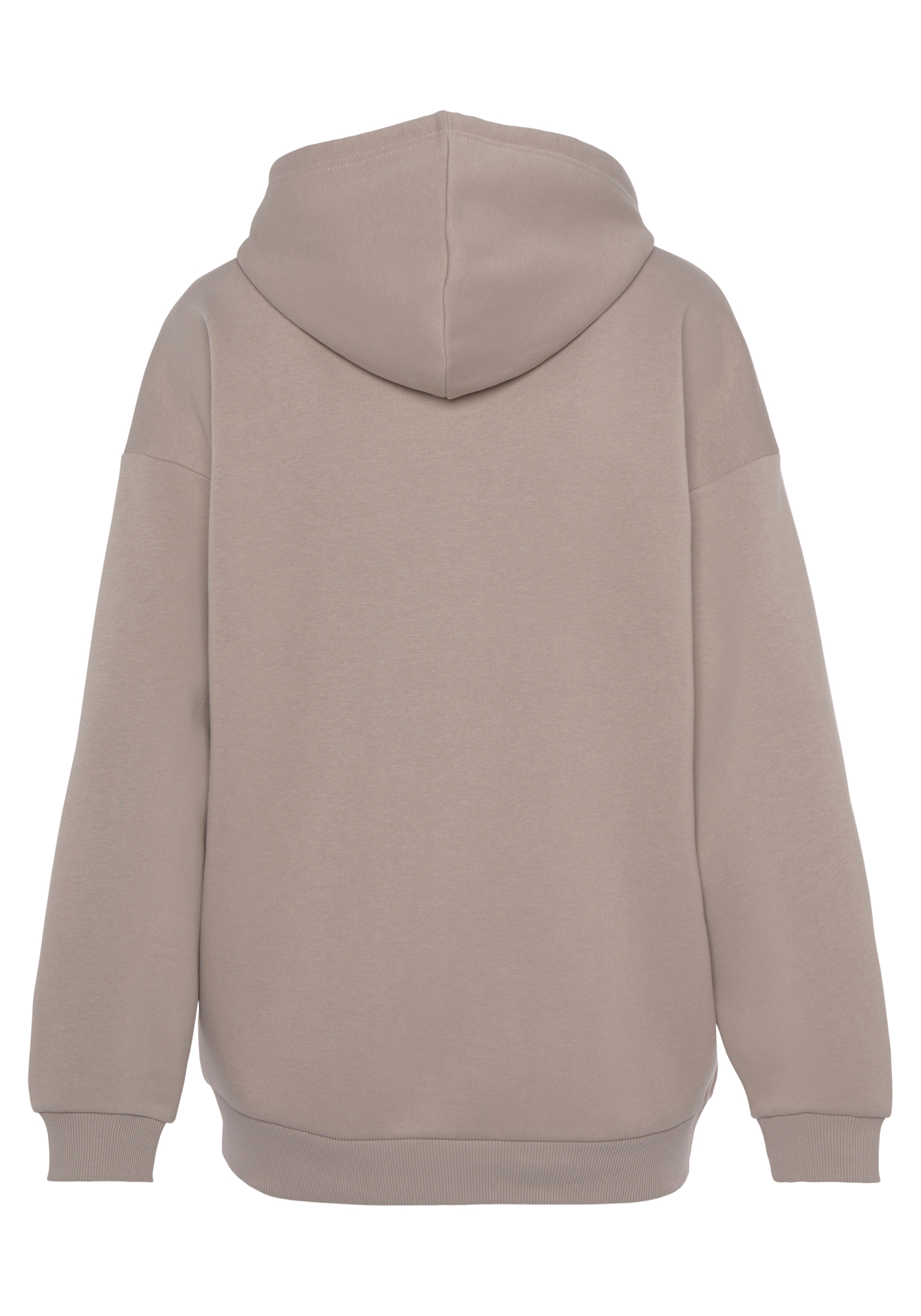 LASCANA Kapuzensweatjacke, mit seitlichen Taschen und Innen angeraut, Loungewear