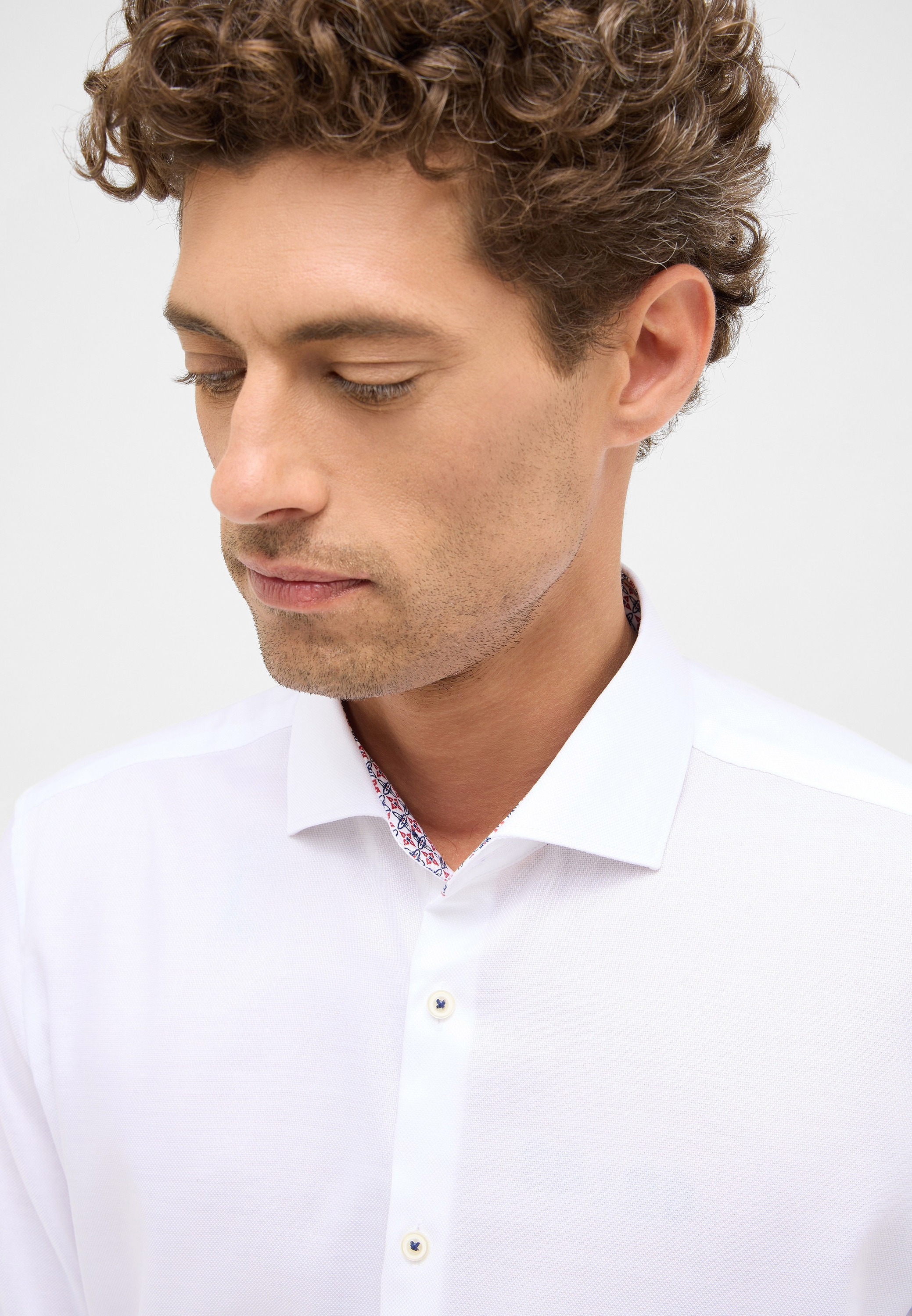 Eterna Langarmhemd »SUPER SLIM«, EASY IRON (bügelleicht)