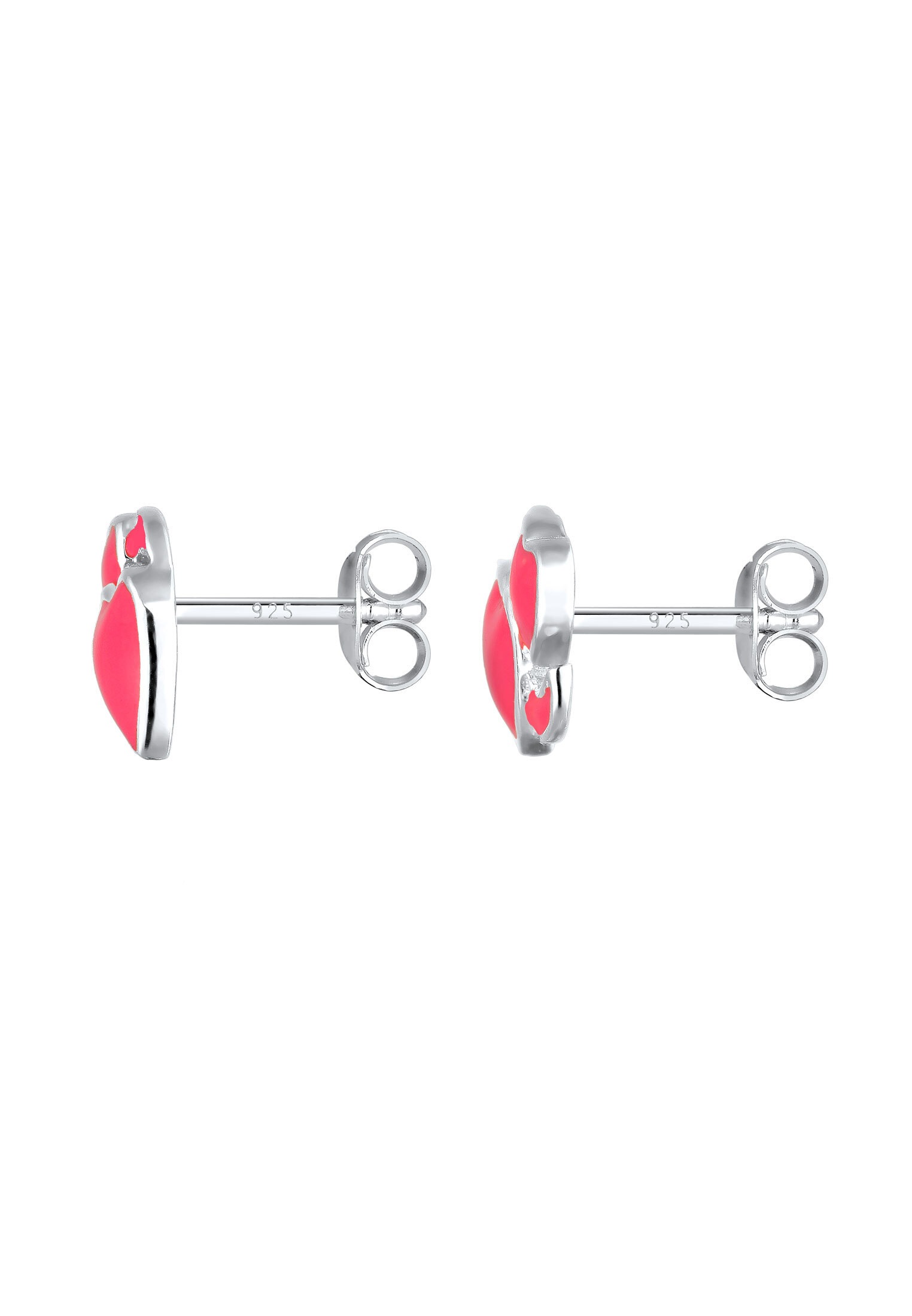 Elli Paar Ohrstecker »Ohrringe Emoij Herz Ohrstecker 925 Sterling Silber«