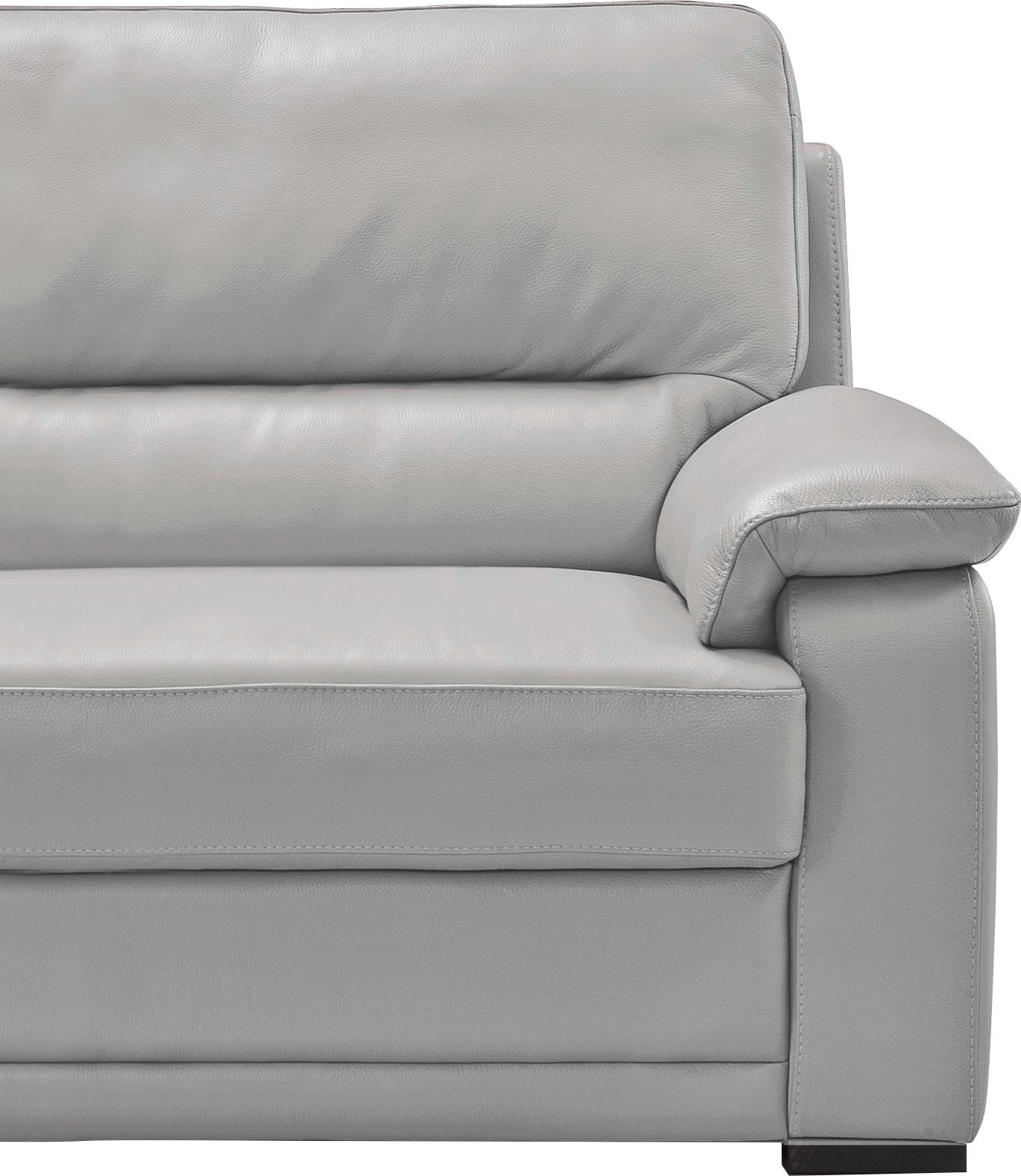 Egoitaliano 2,5-Sitzer »Doris, modernes Designersofa, Ledersofa mit erstklassiger Sitzqualität«, edle Detailverarbeitung, perfekte Polsterung, aus hochwertigem Leder
