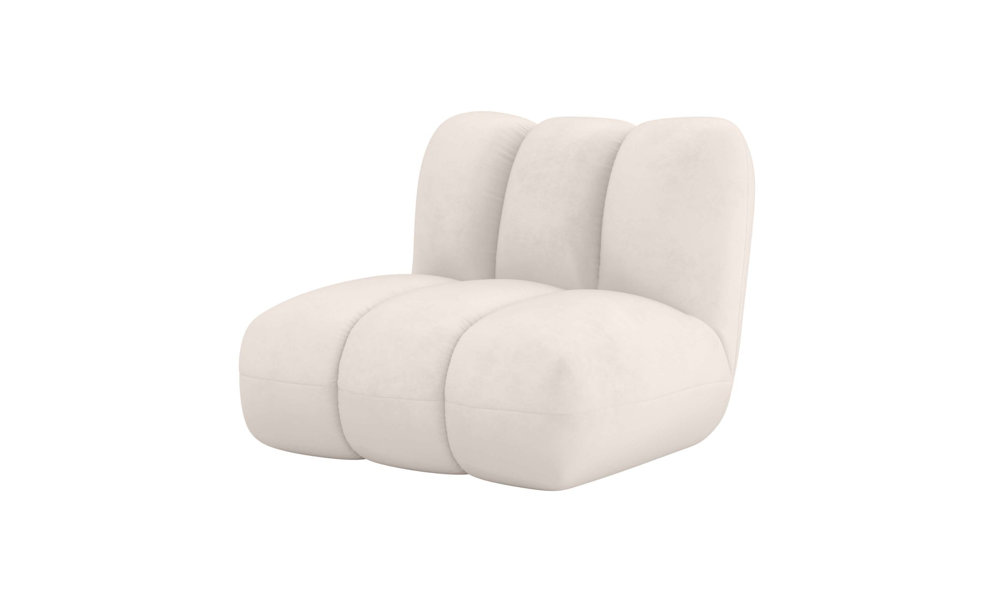 LeGer Home by Lena Gercke Sessel »Priya Loungesessel, moderne Steppung, auch in Bouclé«, perfektes Einzelstück, gemütlich und modern, B/T/H: 90/106/84 cm
