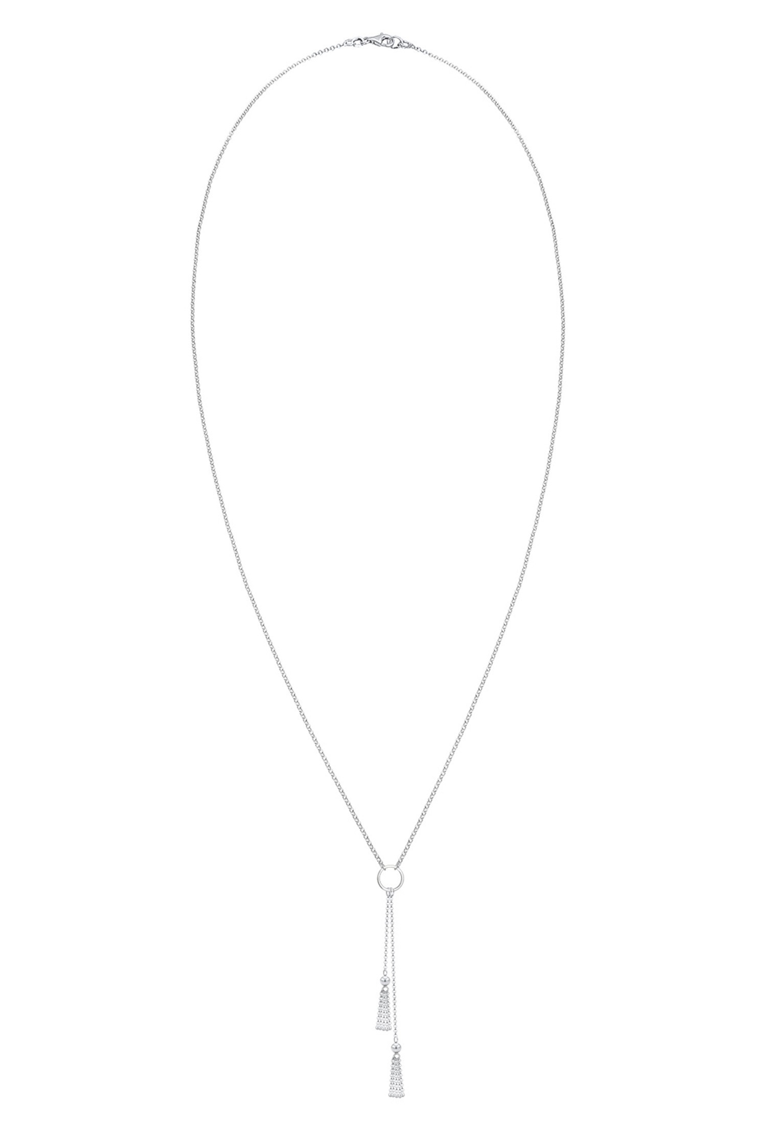 Elli Y-Kette »Halskette Y-Kette Kugel Design 925 Sterling Silber«