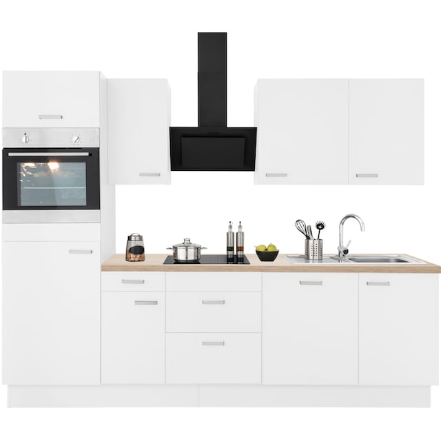 OPTIFIT Küchenzeile »Parma«, mit E-Geräten, Breite 270 cm auf Rechnung  kaufen
