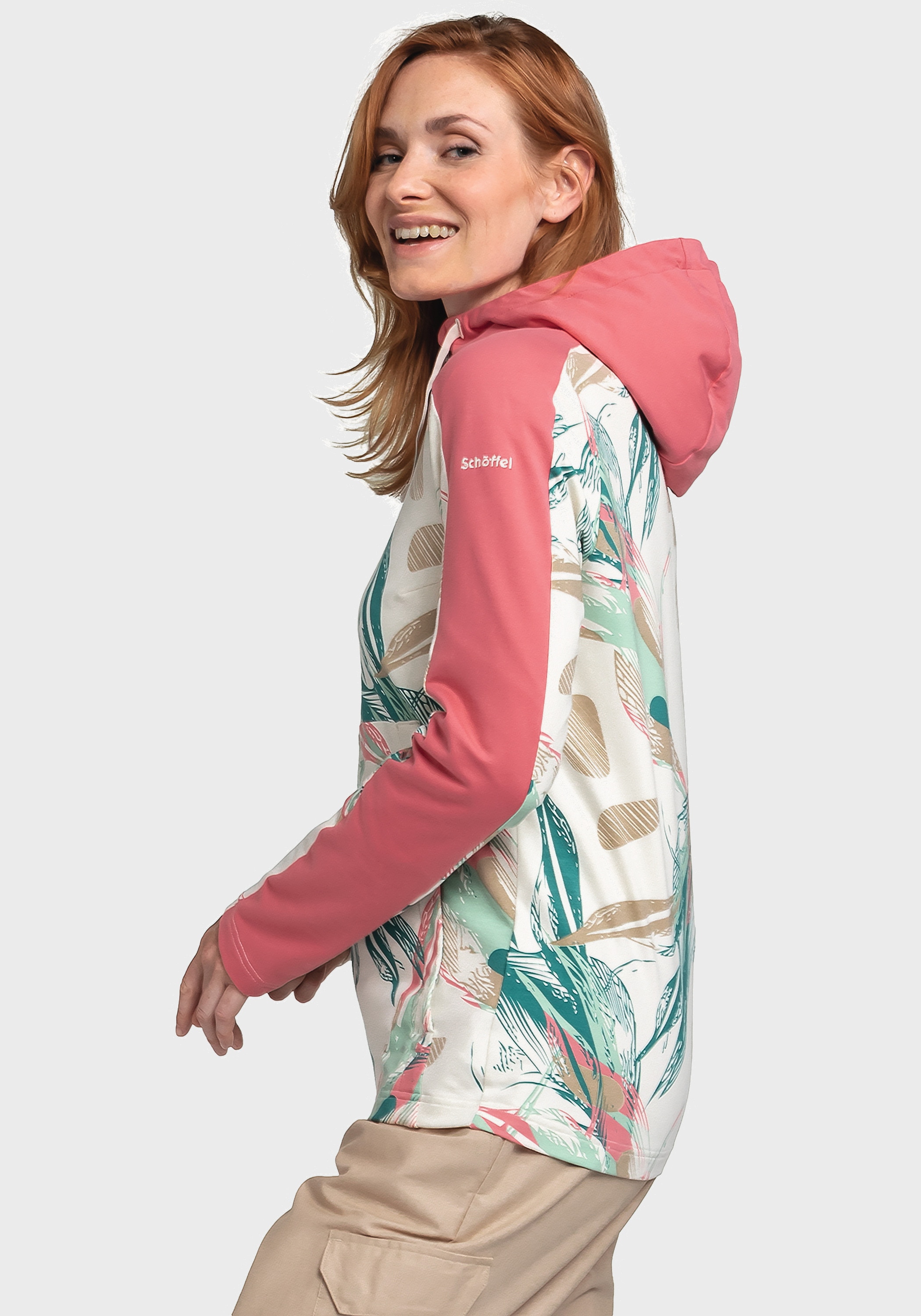 Schöffel Fleecejacke »Fleece Hoody Locarno L«, mit Kapuze