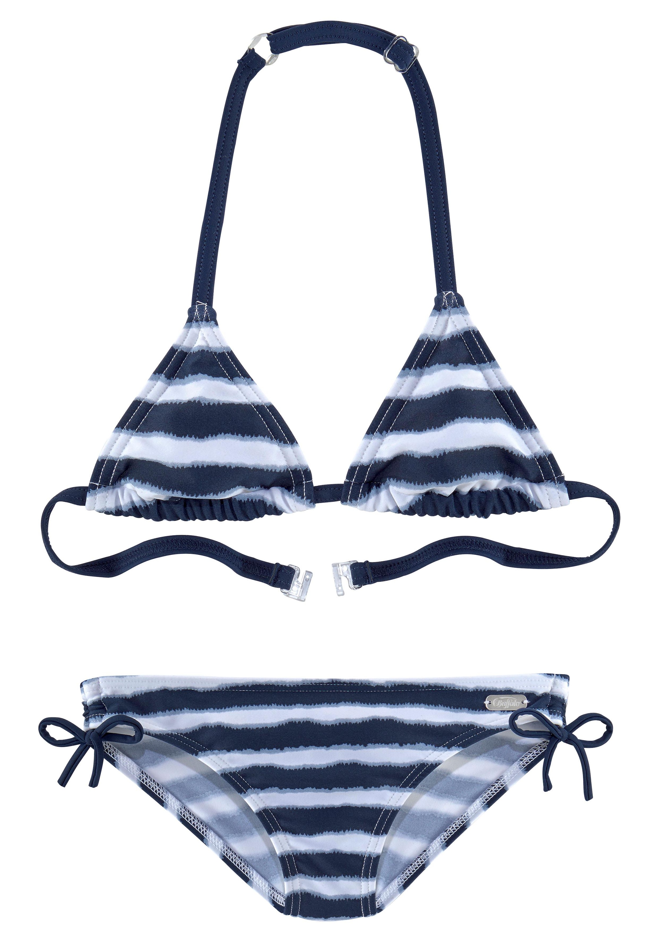 Buffalo Triangel-Bikini, in trendiger Streifen-Optik bei | Triangel-Bikinis