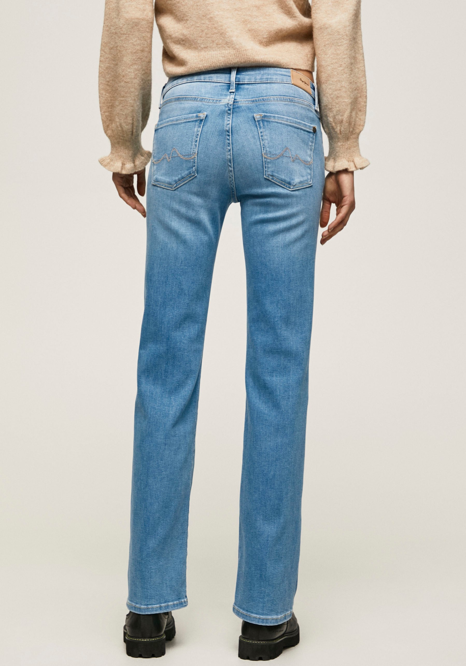 Pepe Jeans Straight-Jeans ♕ bei »AUBREY«