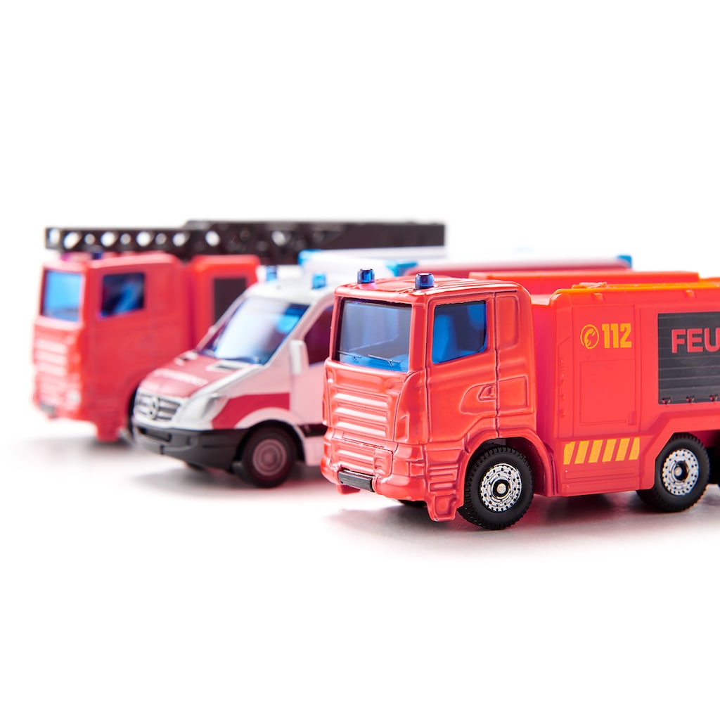 Siku Spielzeug-Krankenwagen »SIKU Super, Notruf Set (6326)«