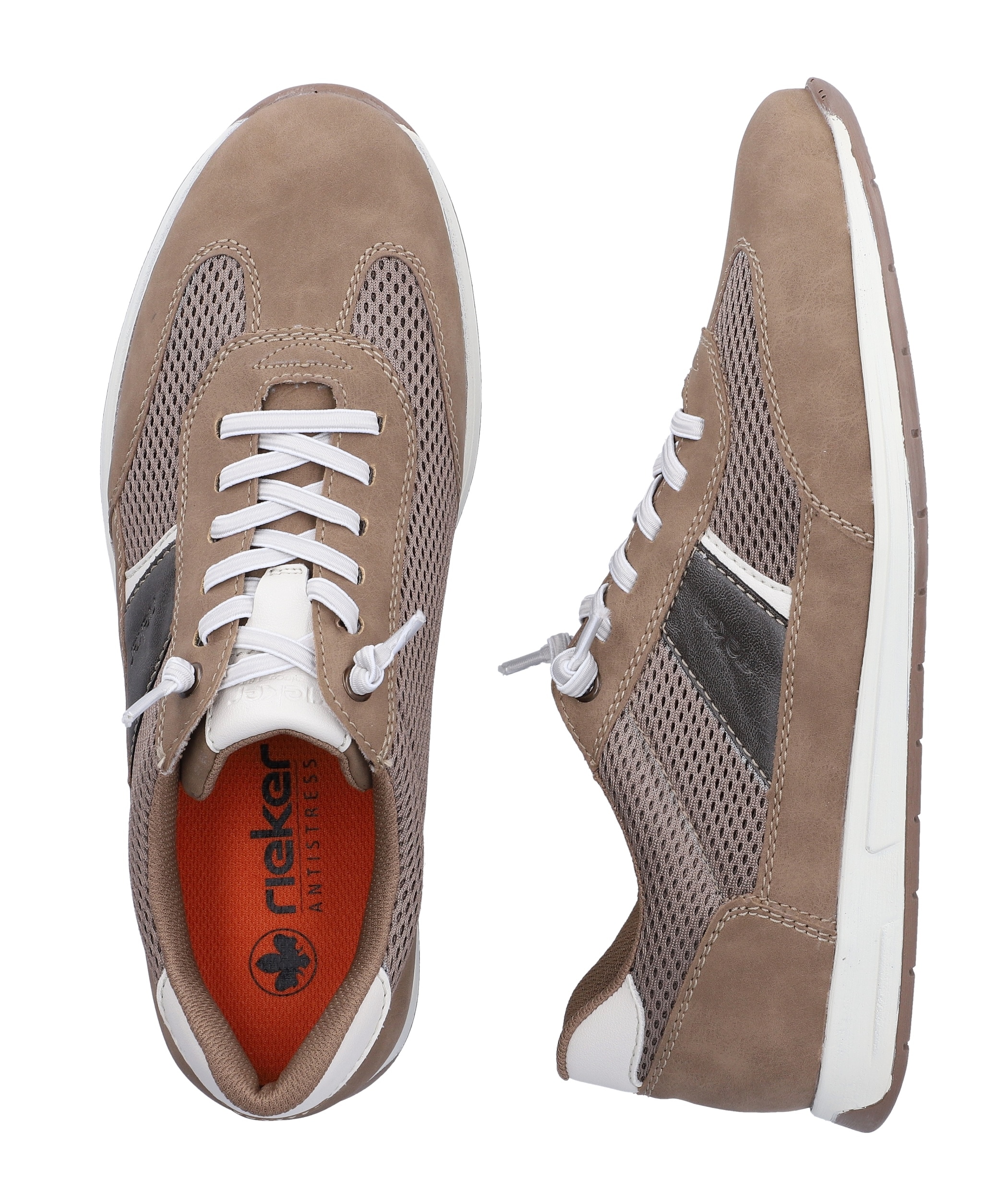 Rieker Slip-On Sneaker  Slipper, Freizeitschuh, Halbschuh zum Schlupfen