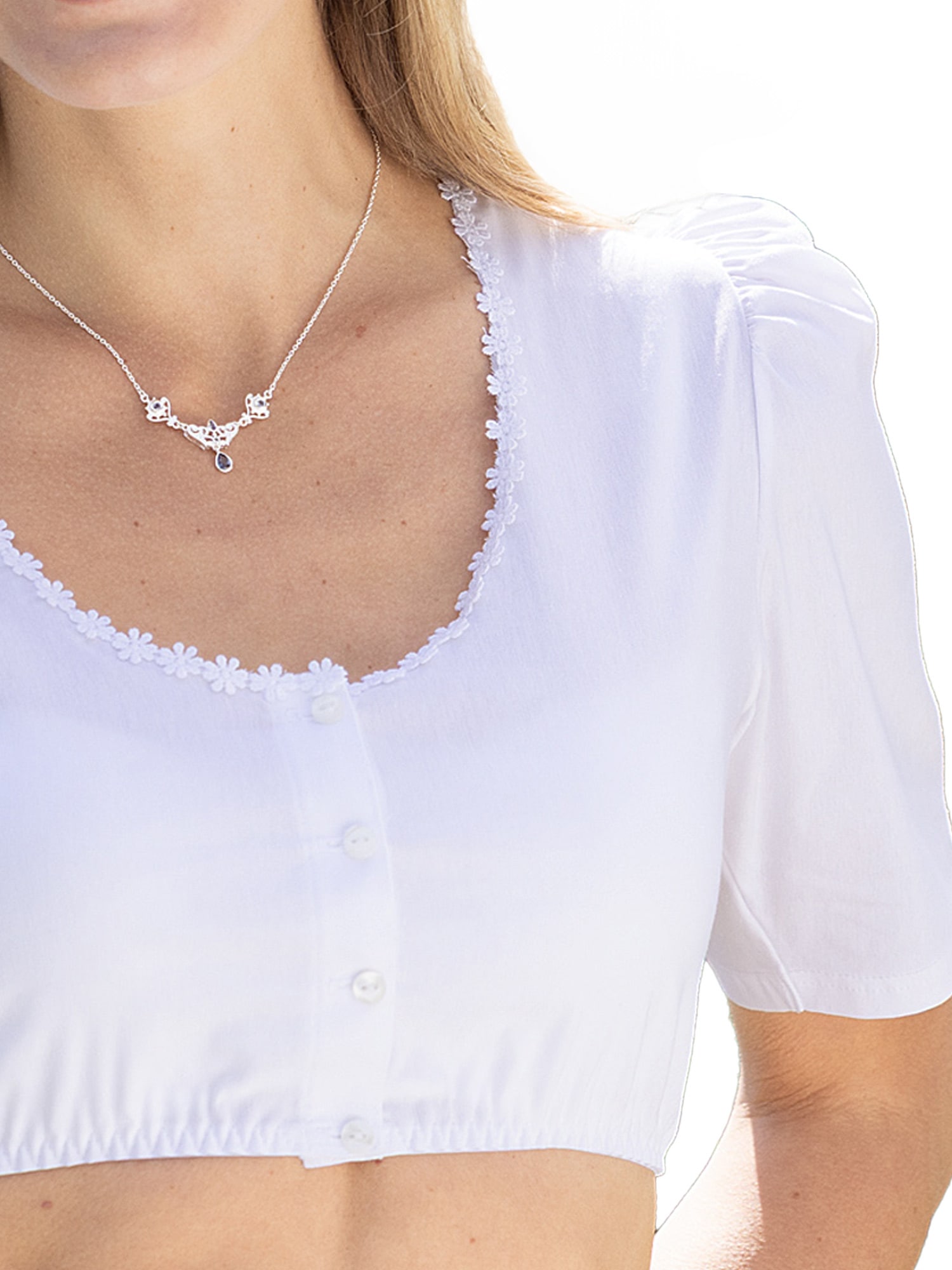 Nina Von C. Dirndlbluse »Dirndl-Bluse Keulenärmel Marlene«