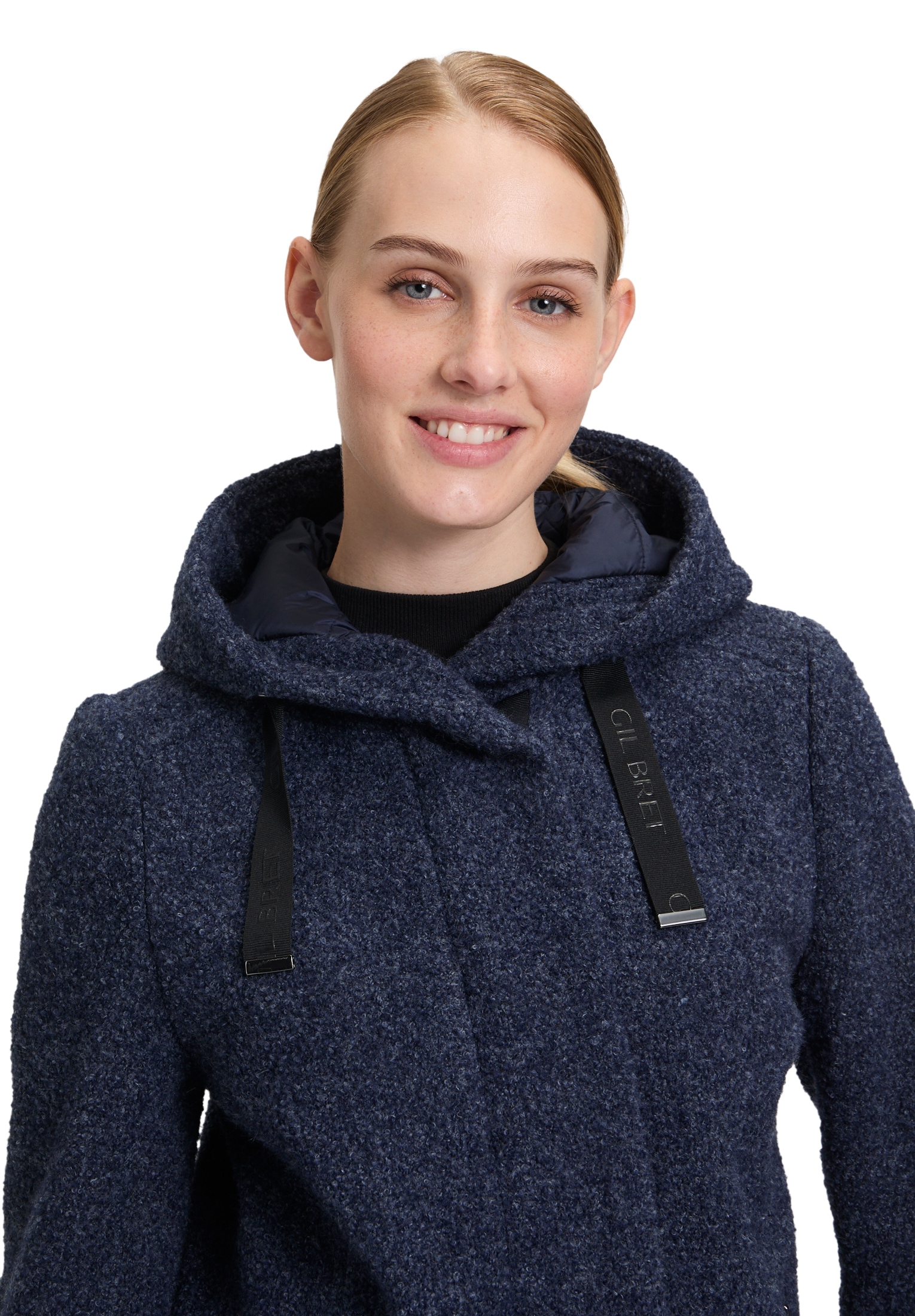 Gil Bret Wolljacke »Wolljacke mit Kapuze«