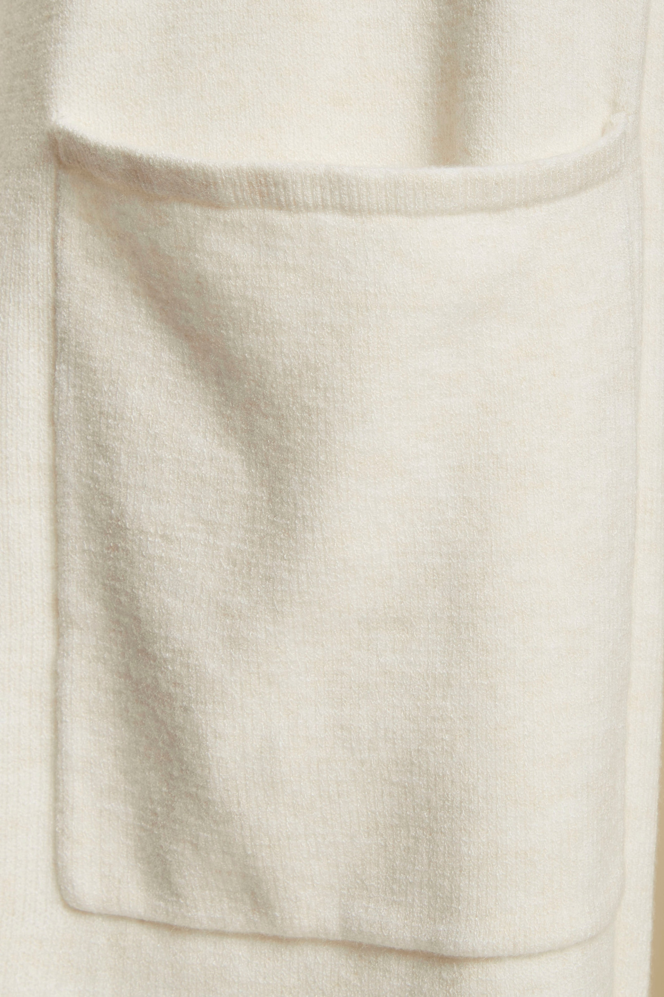 LASCANA Longstrickjacke mit aufgesetzte Taschen und Umlegekragen, Loungewear