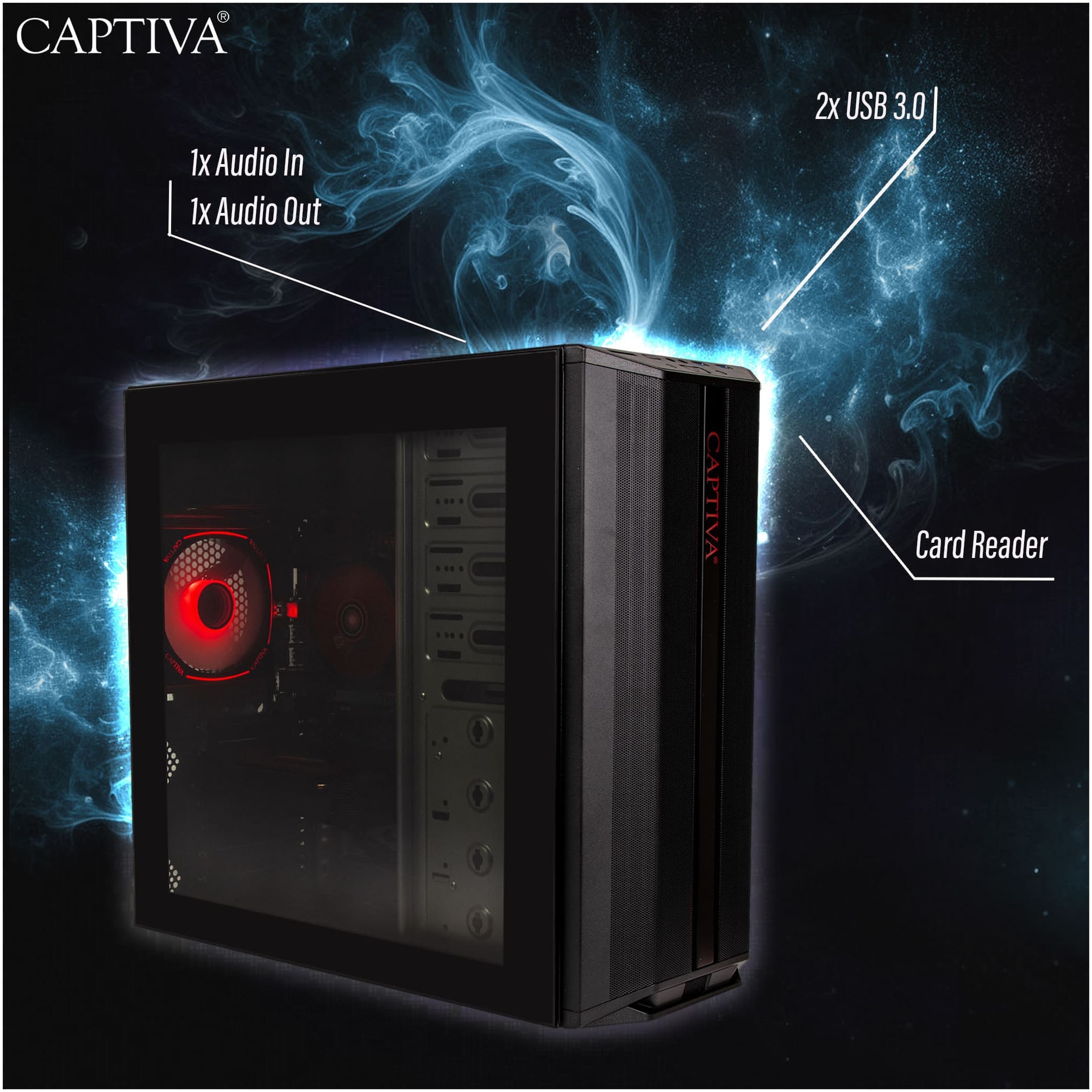 CAPTIVA Gaming-PC »Entry Gaming R10-1517«