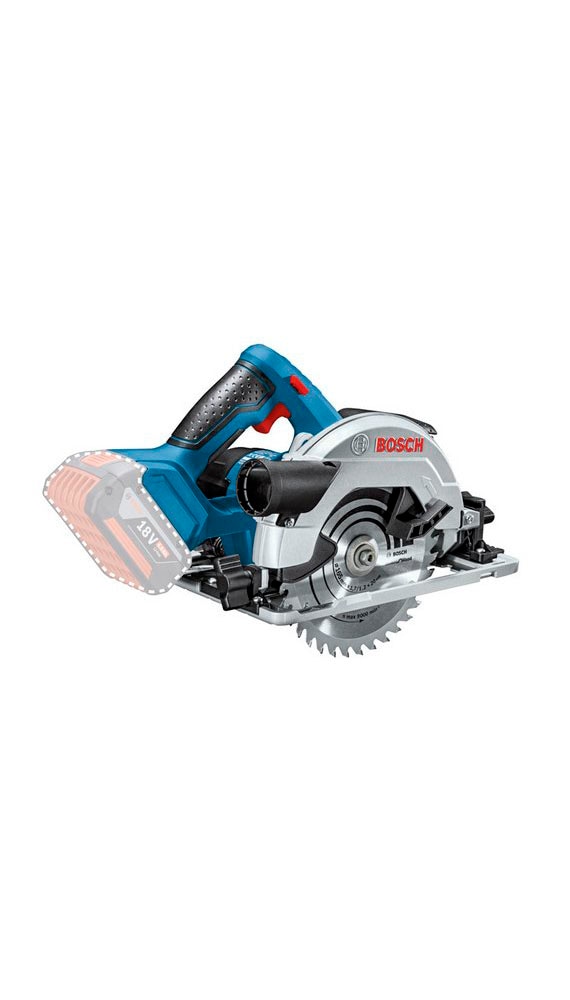 Bosch Professional Akku-Handkreissäge »»GKS 18V-57 G PROFESSIONAL«« Keine Selbstentladung, kein Memory-Effekt, lange Haltbarkeit