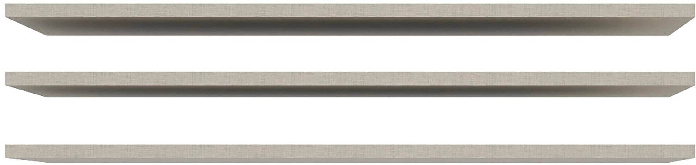 FORTE Einlegeboden, (3 St.), 3er Set Einlegeboden, variable Positionierung, Textilstruktur