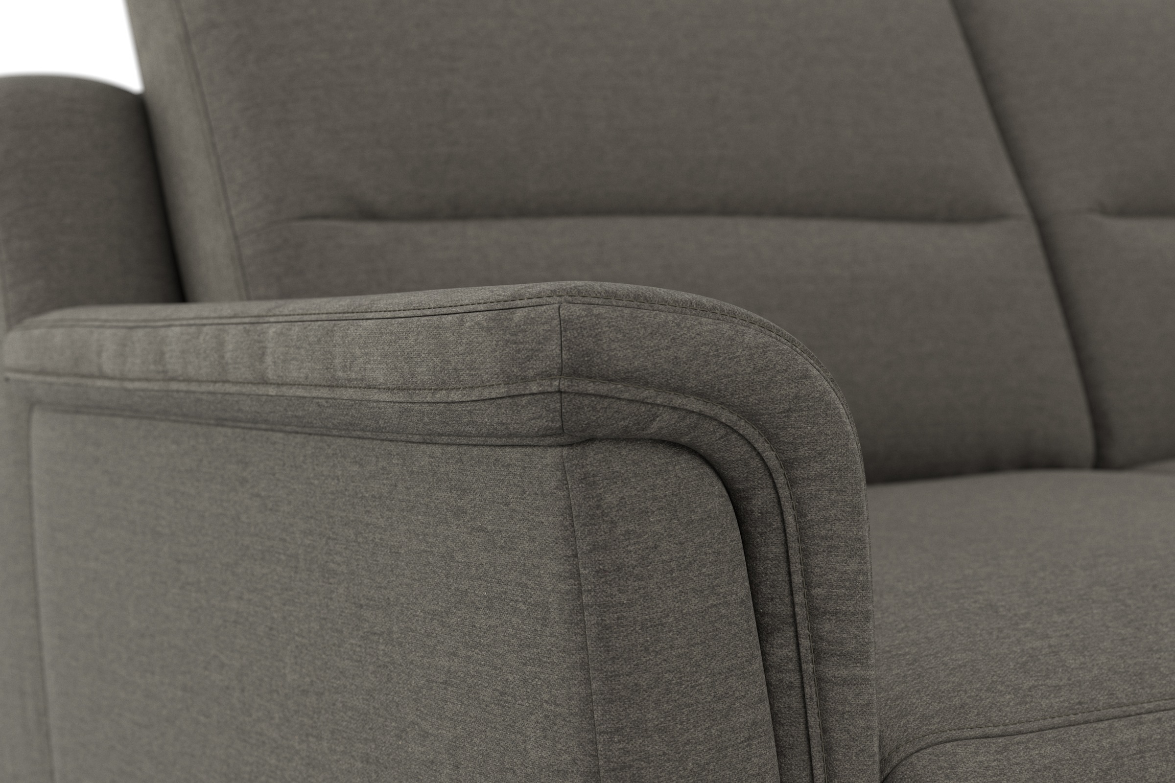 sit&more Ecksofa »Farö L-Form«, inklusive Federkern, wahlweise mit Bettfunktion und Bettkasten
