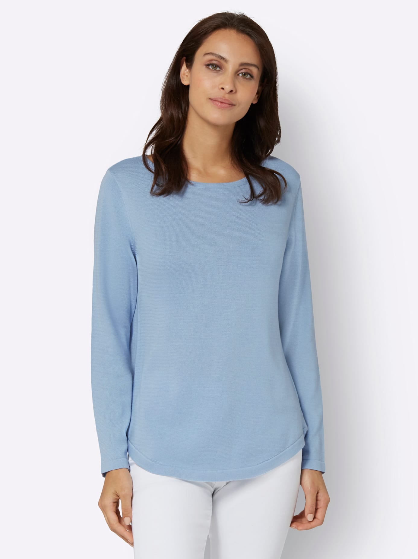 Inspirationen Rundhalspullover »Pullover«