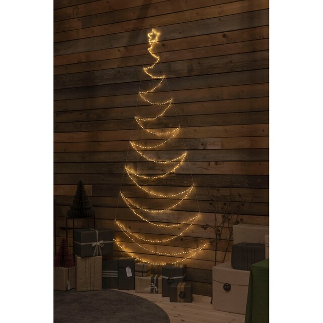 KONSTSMIDE LED Dekolicht »LED Metallweihnachtsbaum, weiß, 567  bernsteinfarbene Dioden«, 567 flammig-flammig online kaufen | mit 3 Jahren  XXL Garantie
