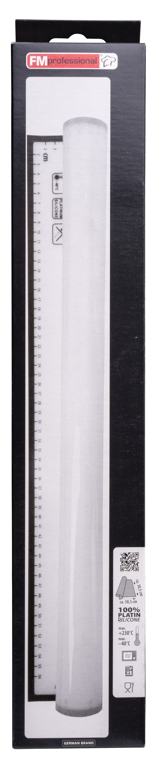 FMprofessional Ausrollmatte »Silikonbackmatte aus hochwertigem Silikon« Antihaft, für Backofen & Mikrowelle