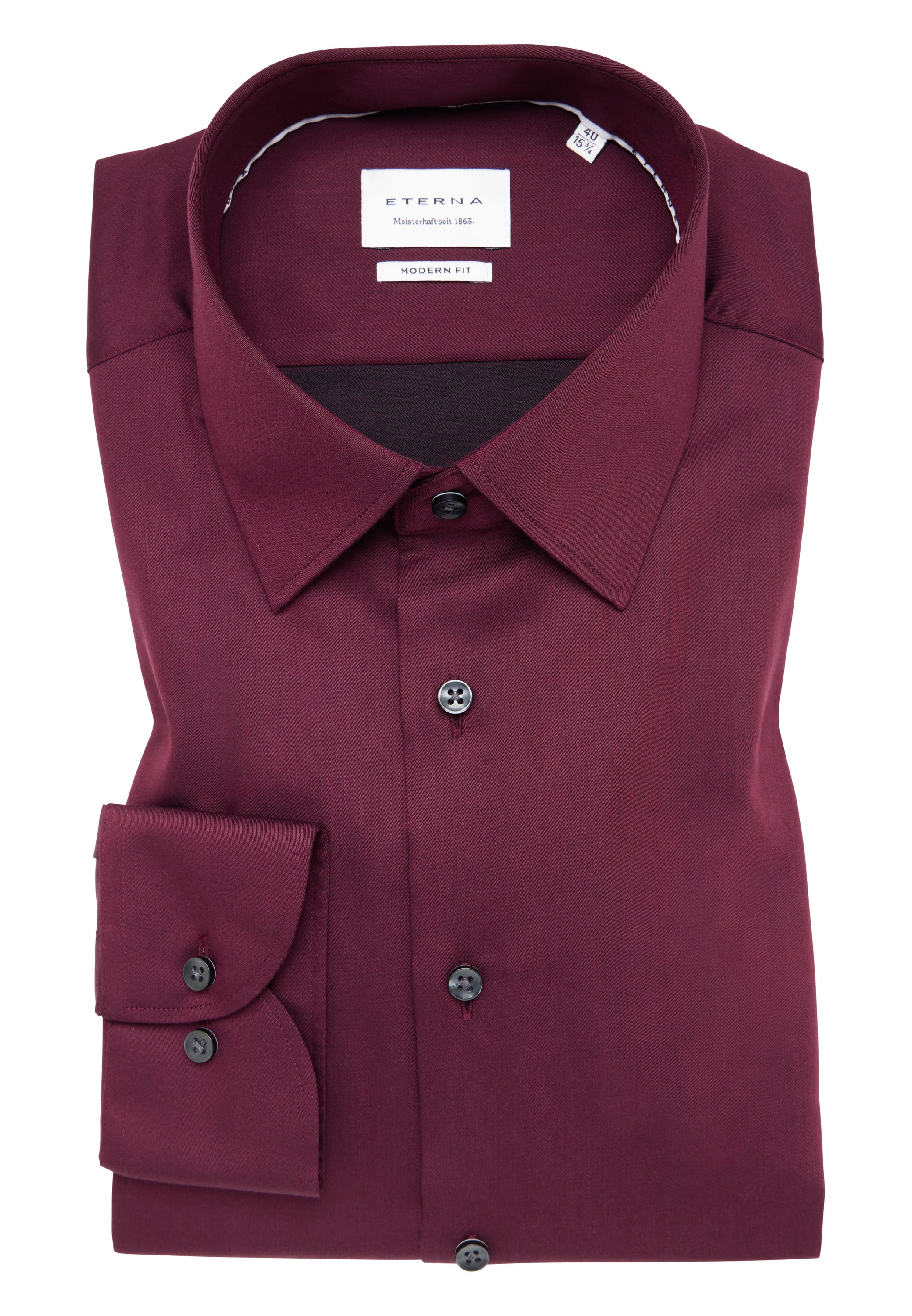 Eterna Langarmhemd »MODERN FIT« NON IRON (bügelfrei)