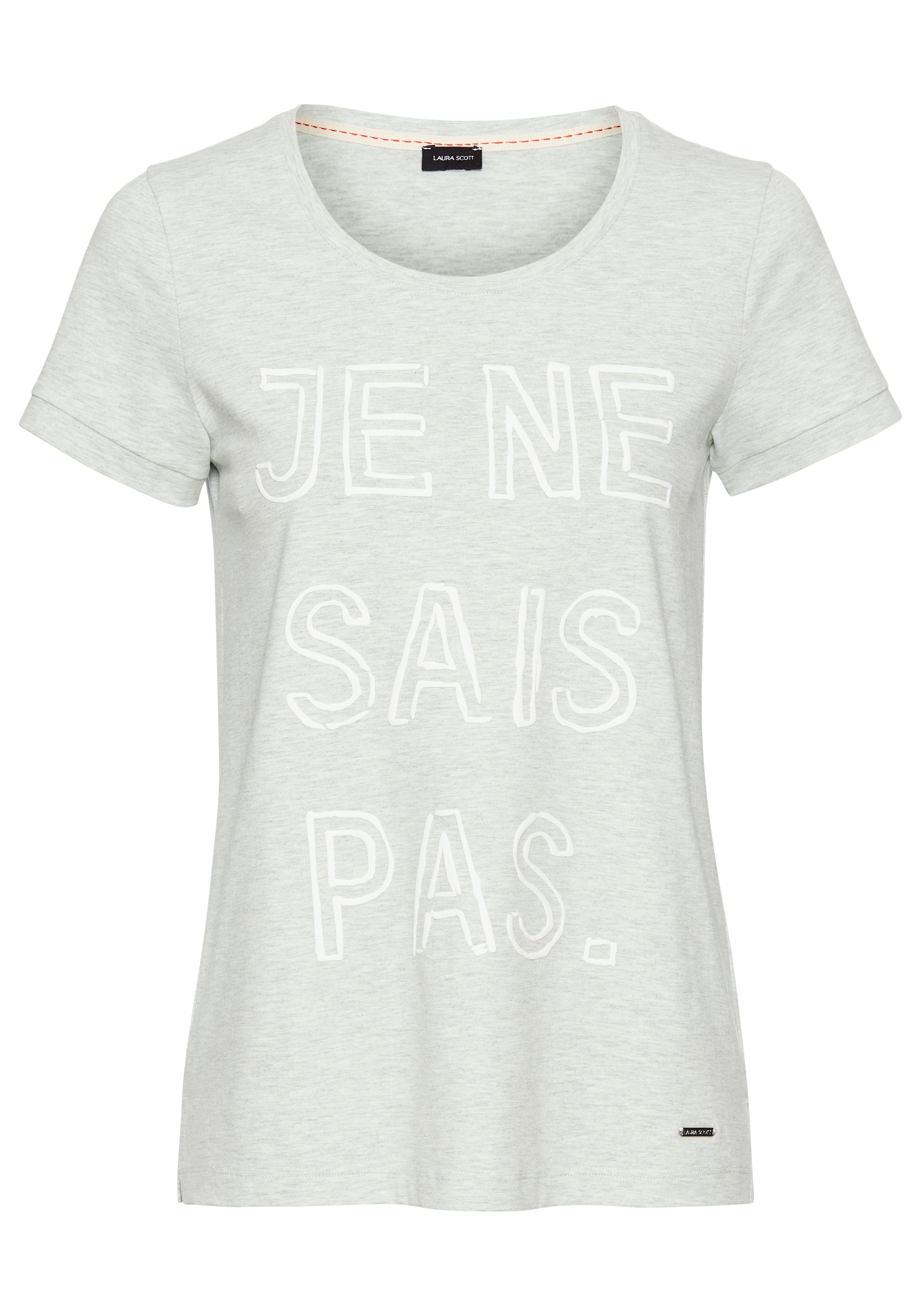 Laura Scott T-Shirt, mit aufgenähtem Schriftzug - NEUE KOLLEKTION