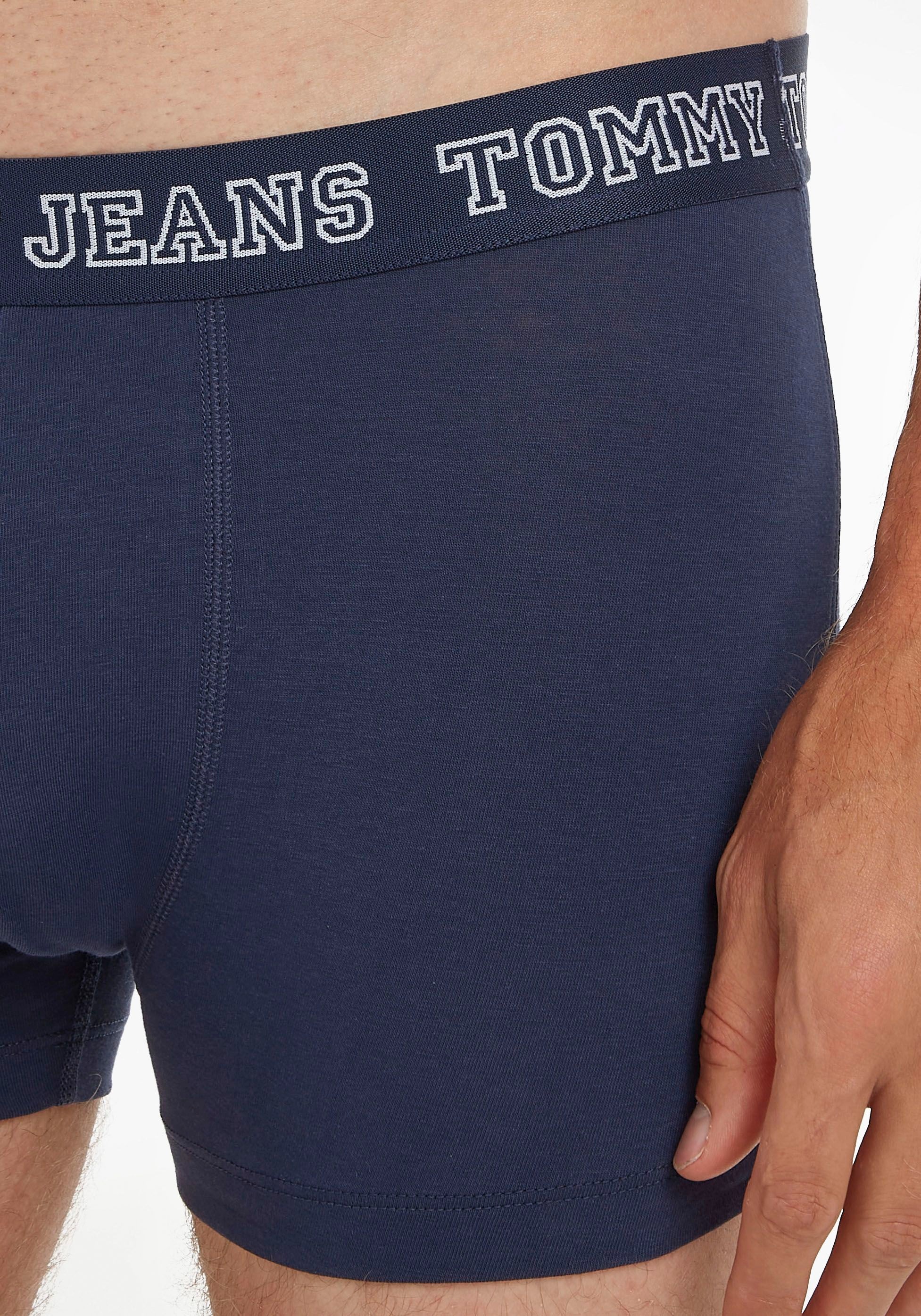 Tommy Hilfiger Underwear Trunk »3P TRUNK DTM«, (Packung, 3 St., 3er-Pack),  mit Tommy Jeans Logo-Elastikbund bei ♕