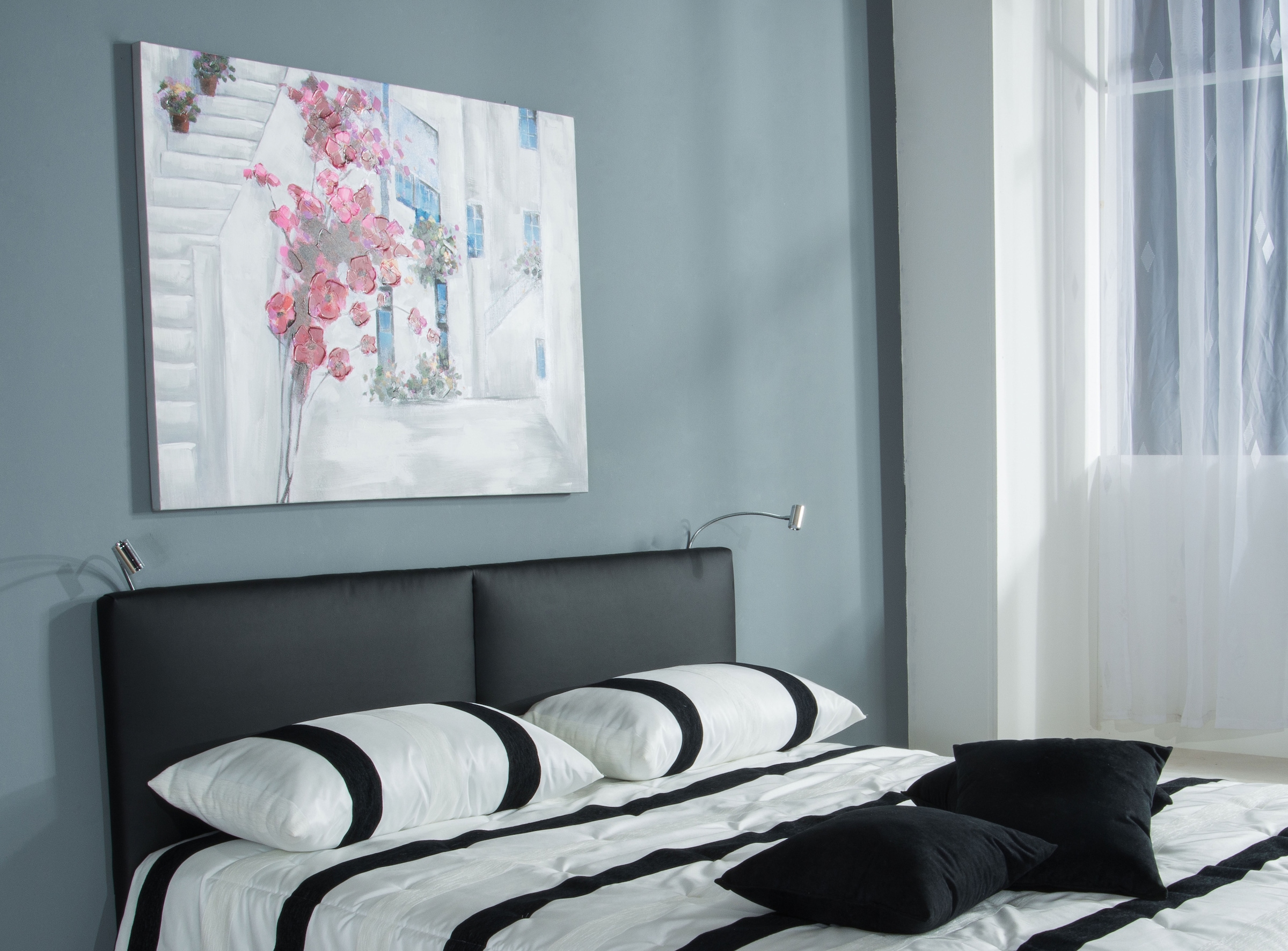 Westfalia Schlafkomfort Bett »Polsterbett Oslo in verschiedenen Härtegraden und Größen« wahlweise mit oder ohne Bettkasten