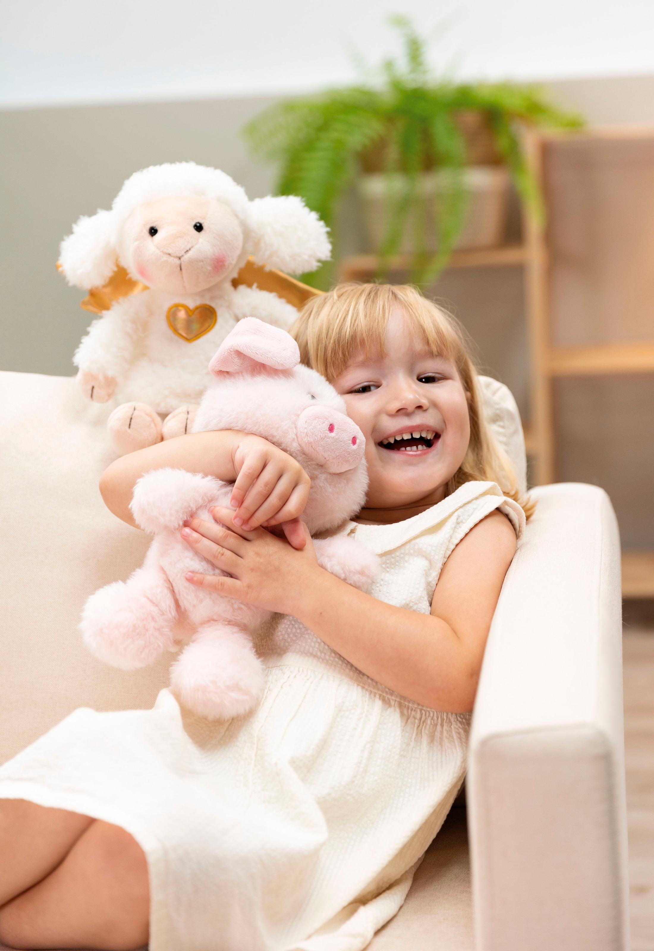 Nici Kuscheltier »Dein Schutzengel, Schwein La La Piggie 28 cm«