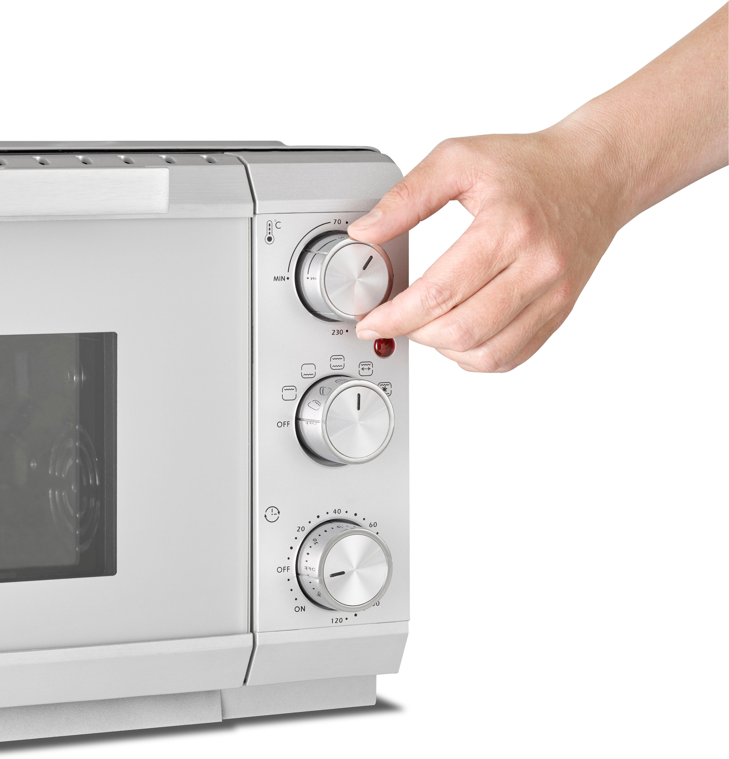 Caso Minibackofen »TO 20 SilverStyle«