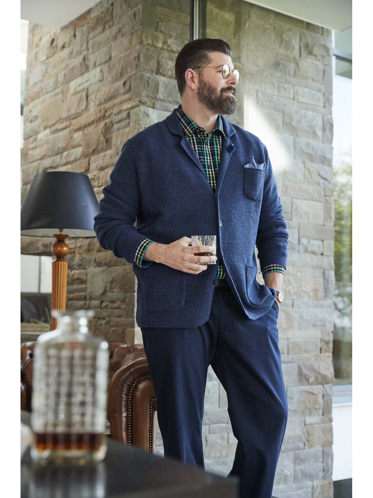 Charles Colby Strickjacke »Strickjacke EARL JAMES«