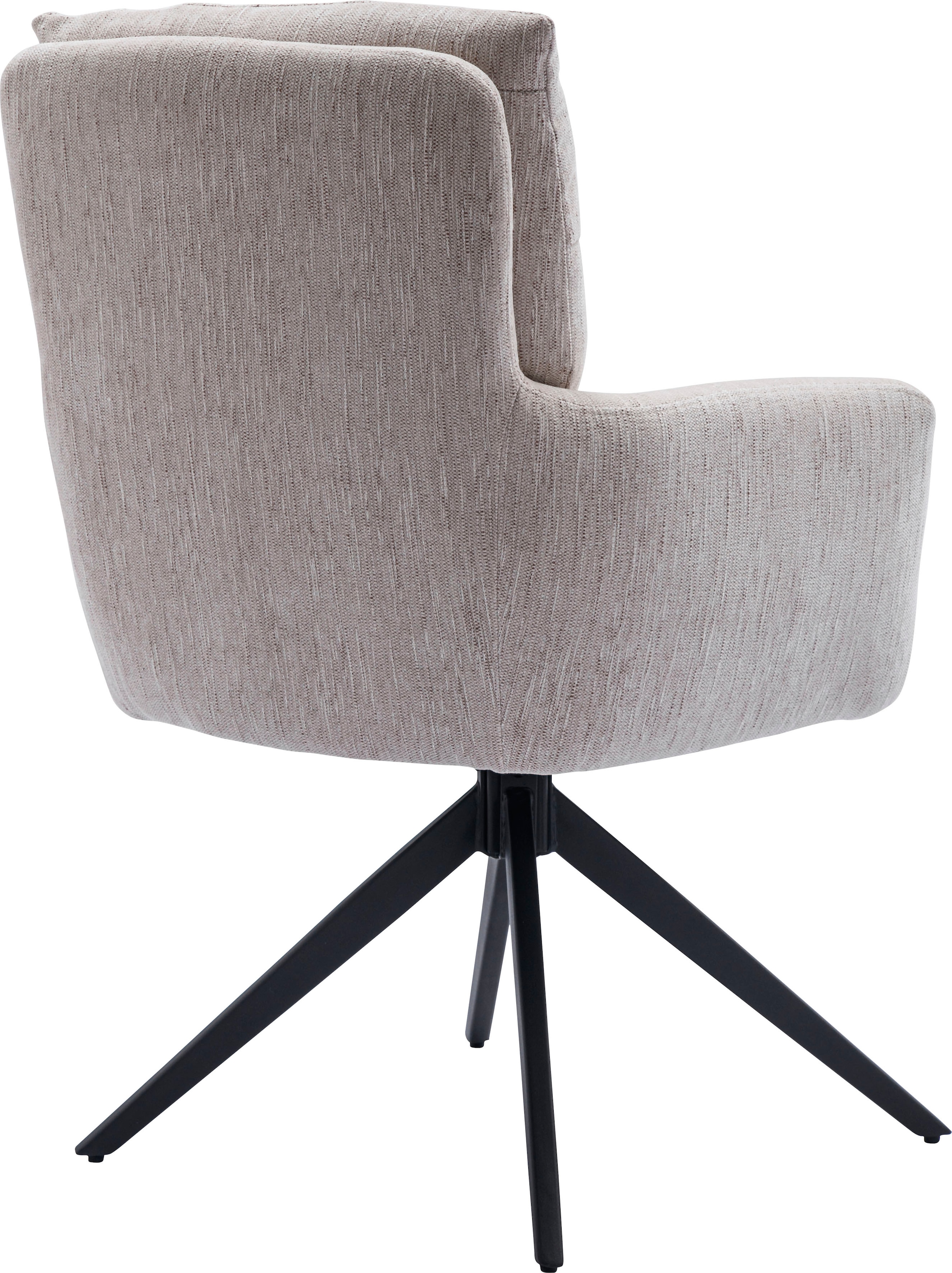 Home affaire Esszimmerstuhl »Monacco«, (Set), 2 St., Boucle, mir Drehfunktion und Federkern