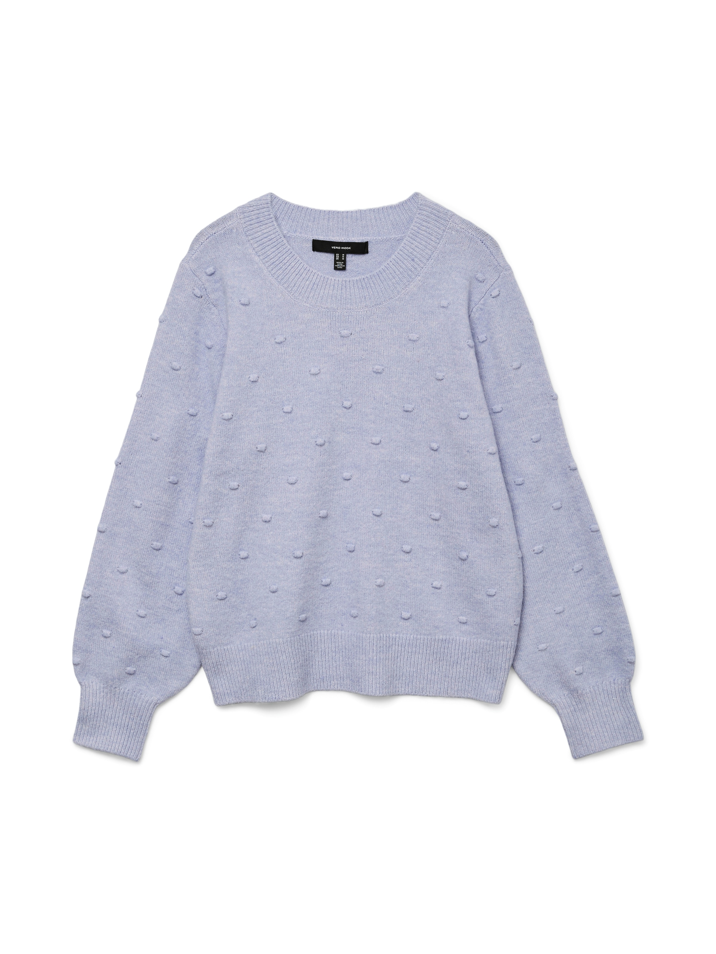 Vero Moda Rundhalspullover »VMFRANCESCA LS O-NECK PULLOVER BOO«