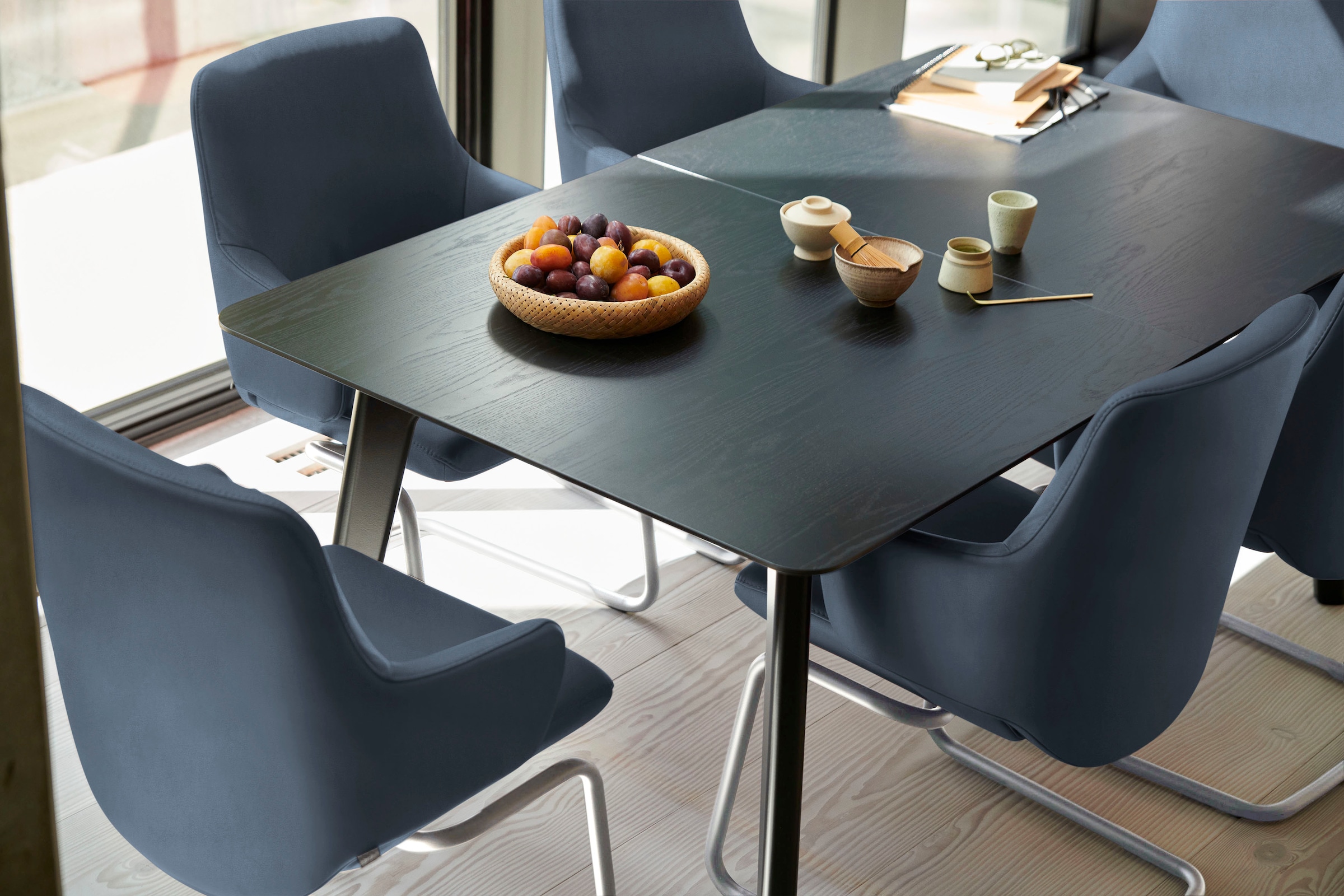 Stressless® Polsterstuhl »Laurel« () Low Back mit Armlehne, Größe L, mit Beinen aus Stahl in Chrom glänzend