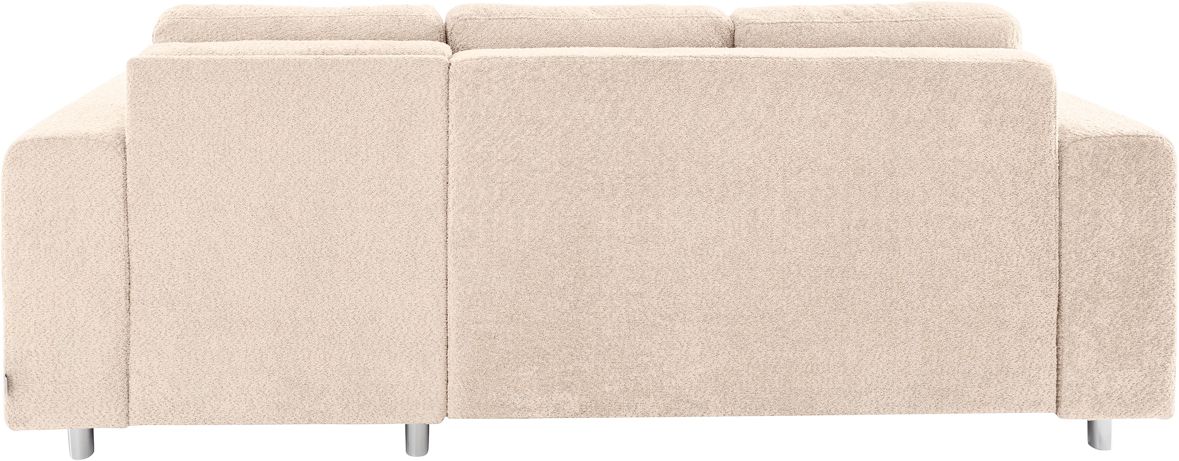 Home affaire Ecksofa »Györ«, L-Form, wahlweise mit Bettfunktion und Bettkasten incl. 2 Zierkissen