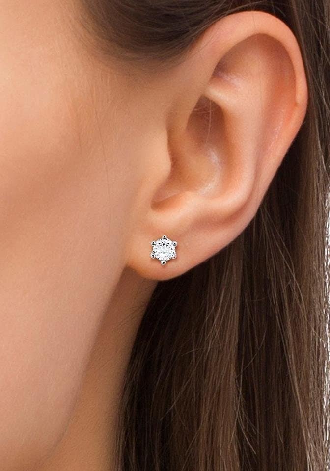 Amor Paar Ohrstecker »2026211«, mit Zirkonia (synth.)