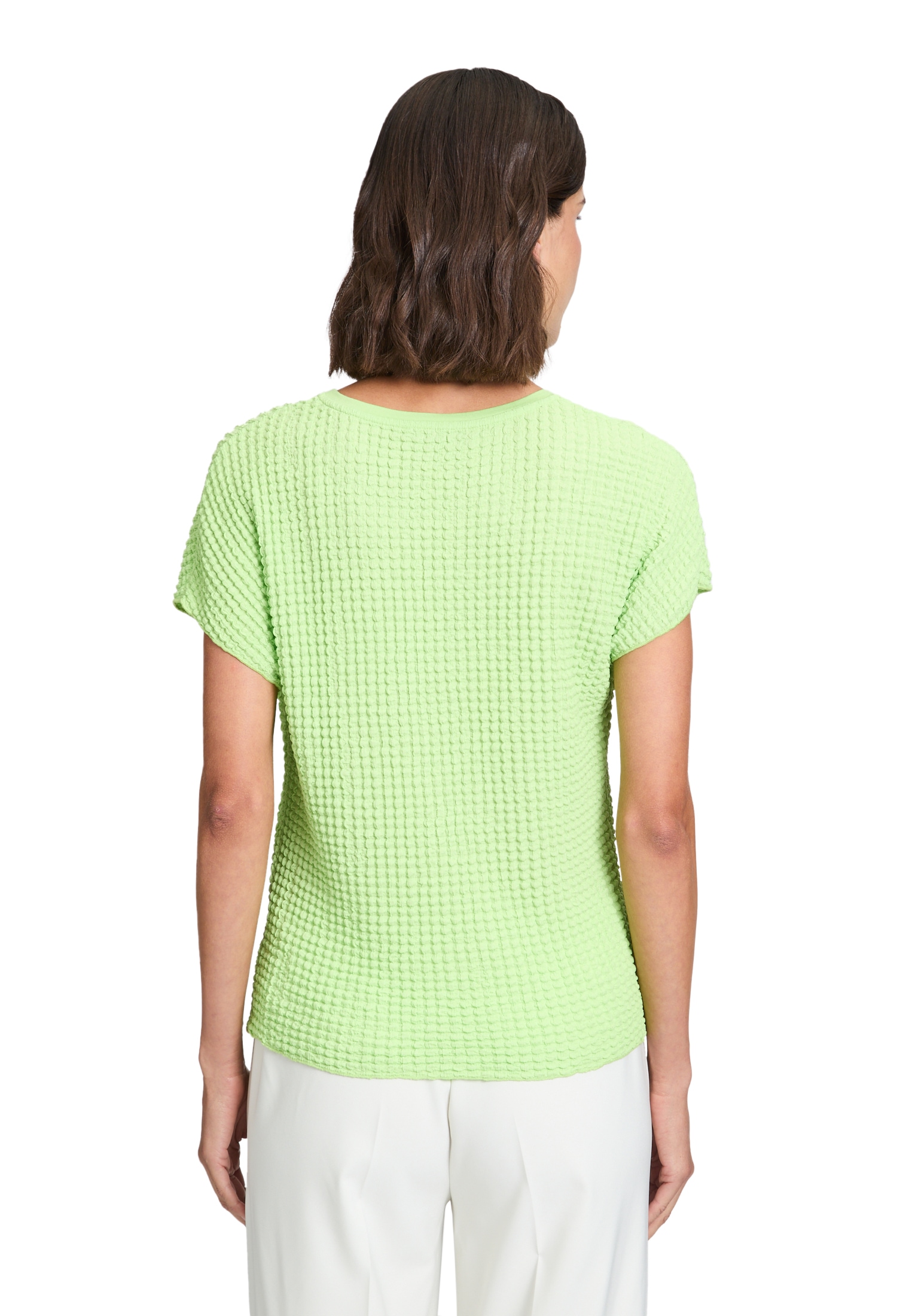 Betty Barclay Kurzarmshirt »Strukturshirt mit U-Boot-Ausschnitt«