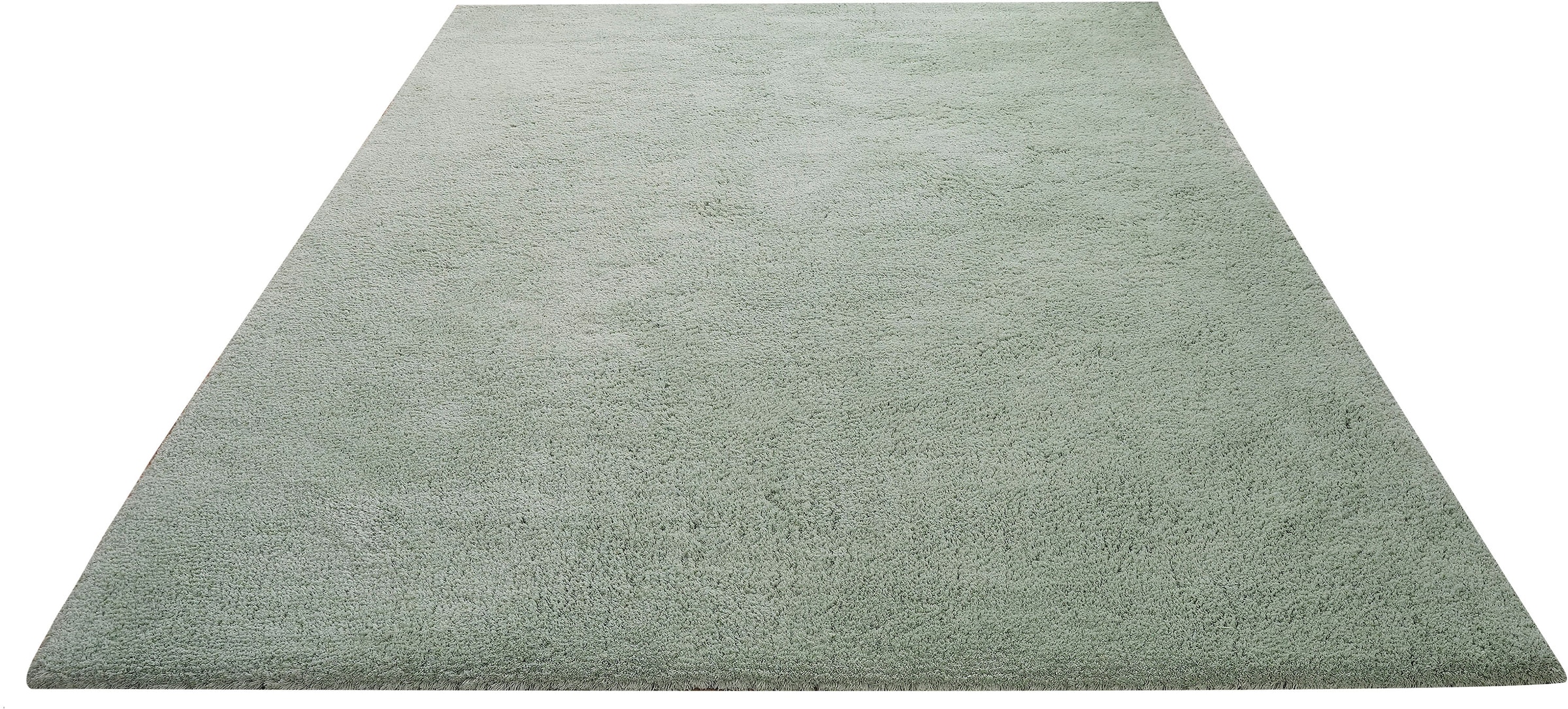 my home Hochflor-Teppich »Microfaser Teppich Magong, besonders weich, sehr feiner Flor«, rechteckig, 25 mm Höhe, uni, Wohnzimmer, Schlafzimmer, Kinderzimmer, auch rund und als Läufer