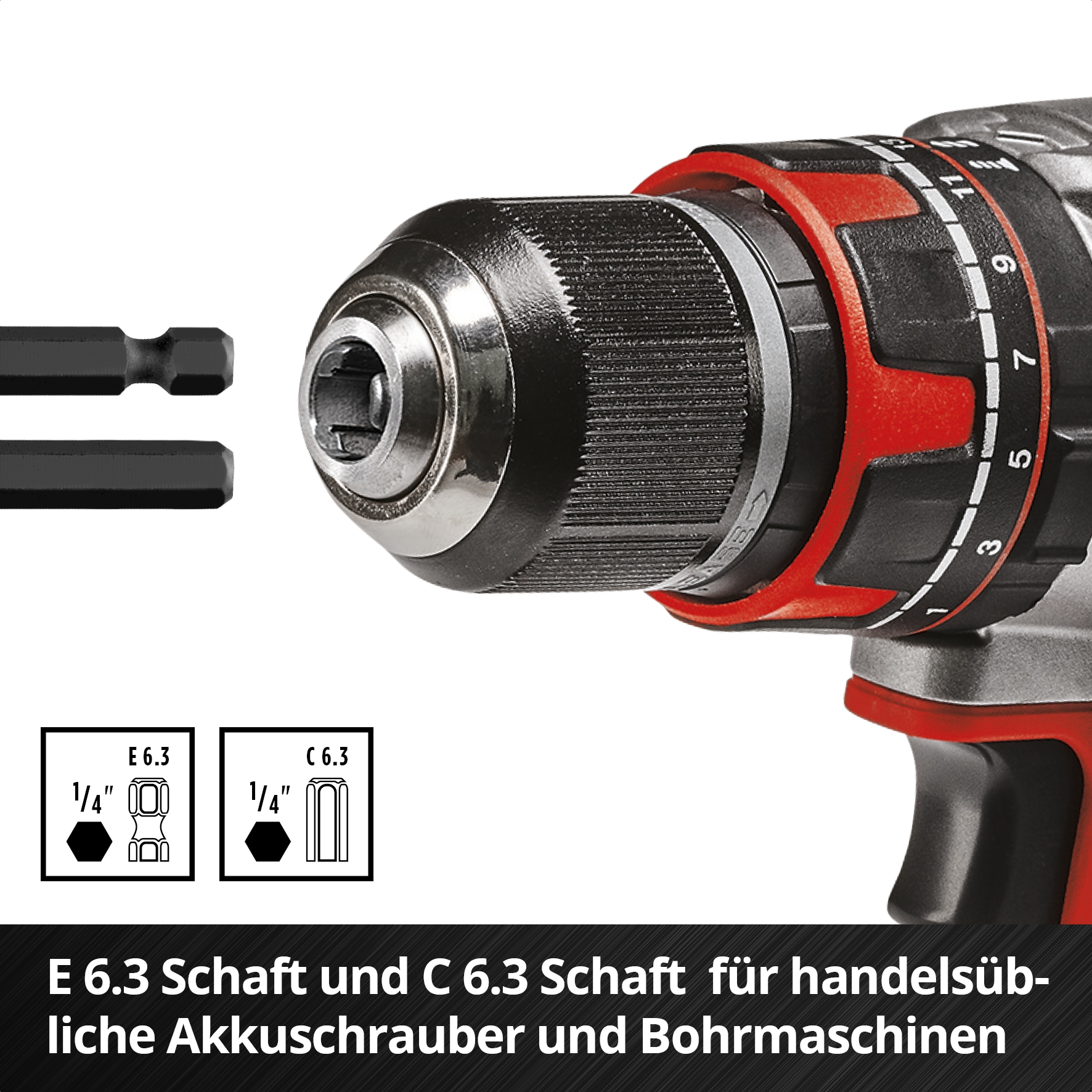 Einhell Bit-Set »M-CASE« 42-tlg.