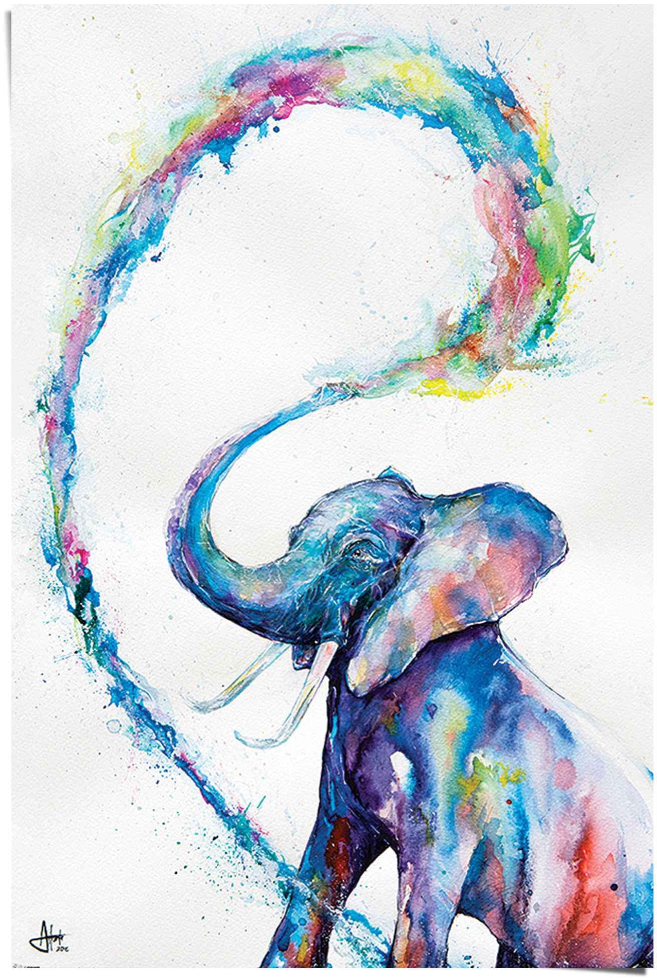 Poster »Elefant Art«, (1 St.)