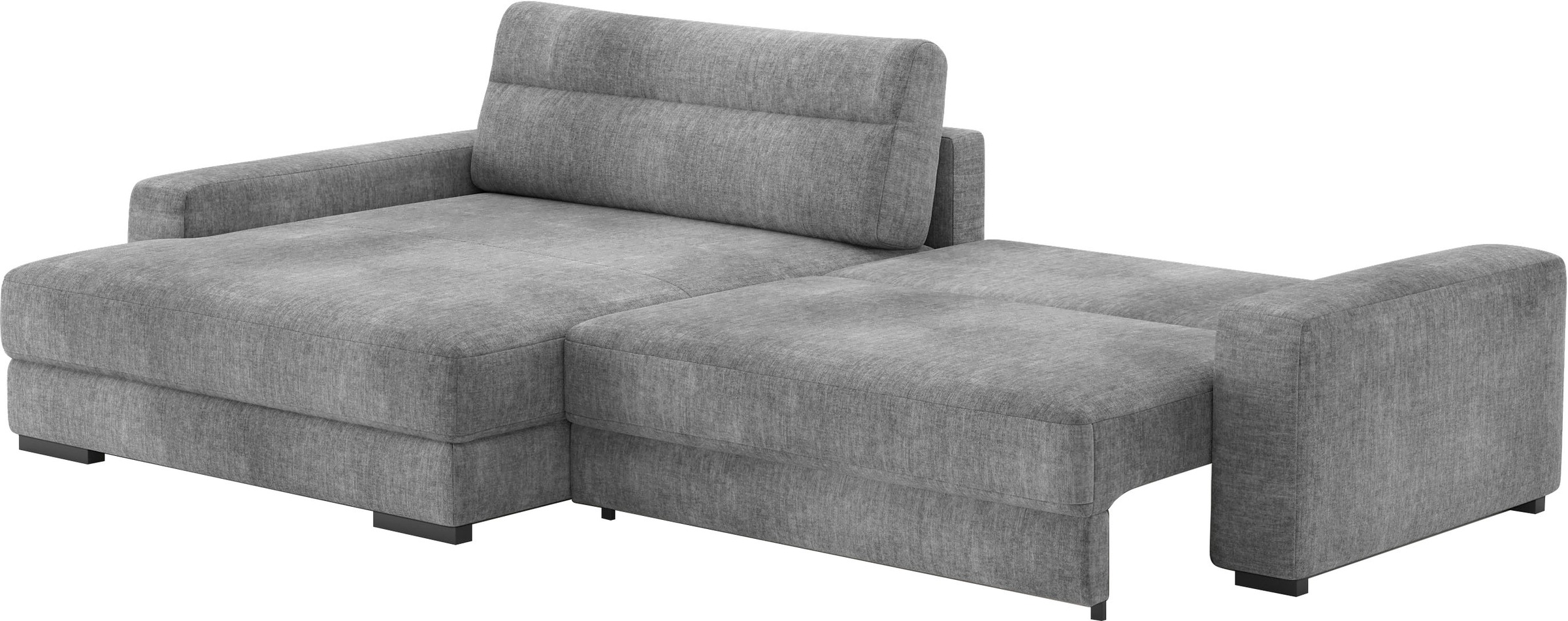 Mr. Couch Ecksofa »Marcello DuraFlex L-Form«, EasyBett, Bettkasten, Kaltschaumpolsterung, bis 140 kg belastbar