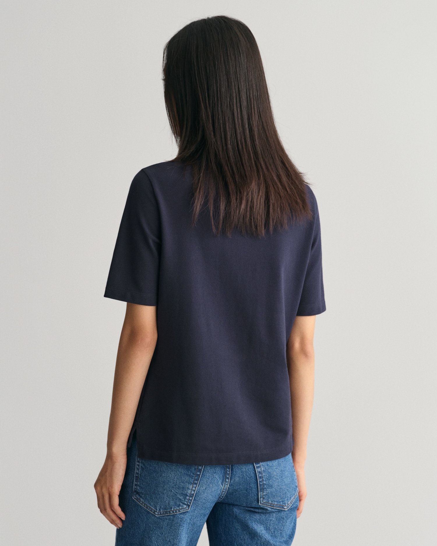 Gant Poloshirt »SLIM SHIELD KA PIQUE POLO«, mit grafischer Logostickerei auf der Brust
