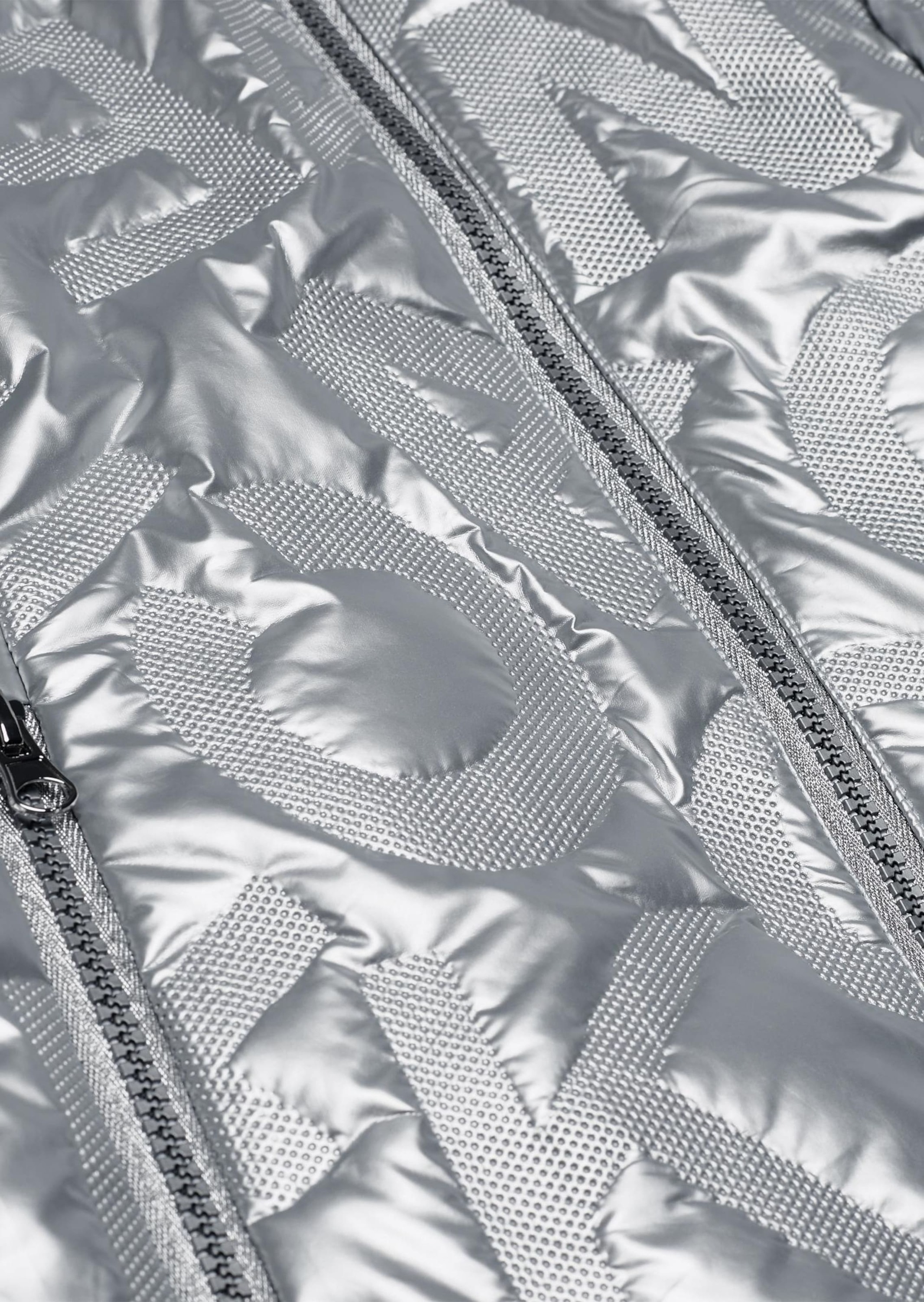 GOLDNER Kurzweste »Kurzgröße Weste mit leichtem Fantasiestepp«