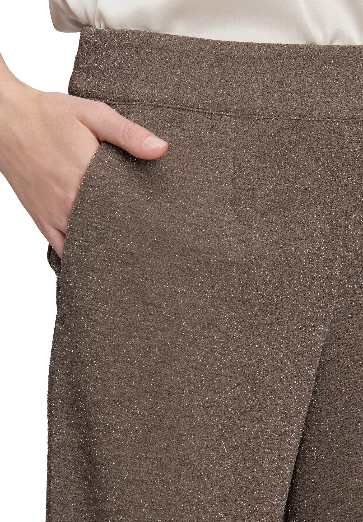 Betty Barclay Marlene-Hose »Marlene-Hose im Glitzer-Look«