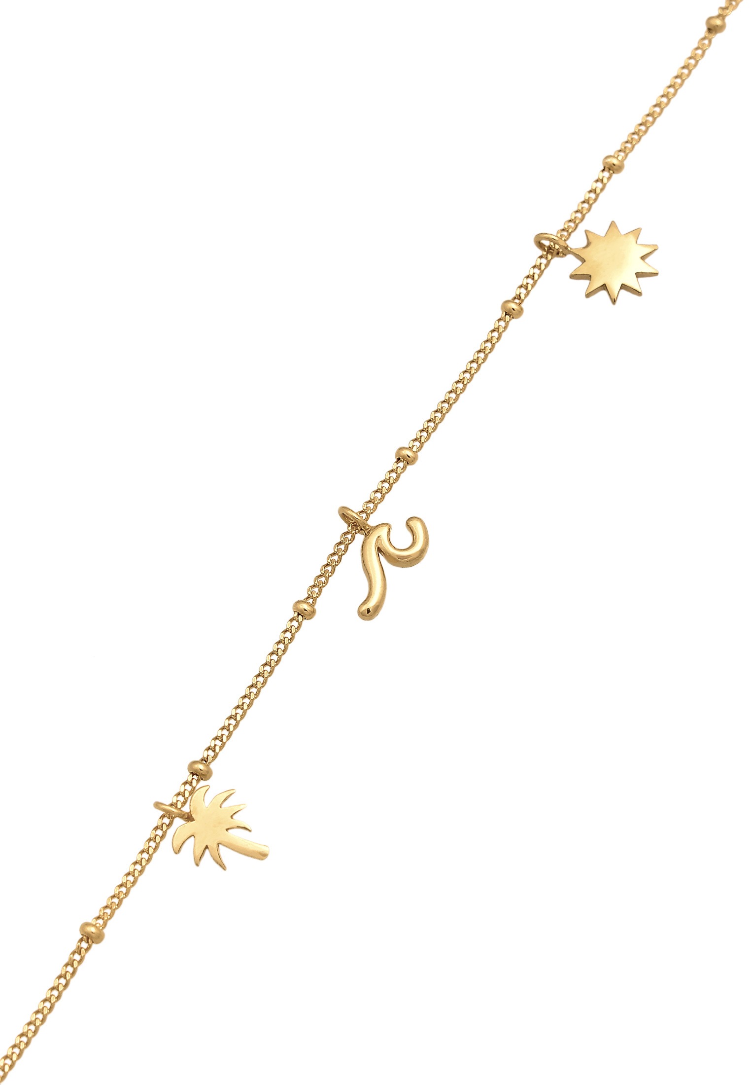 Elli Armkette »Fußschmuck Palme Boho Strand Sommer 925 Silber«