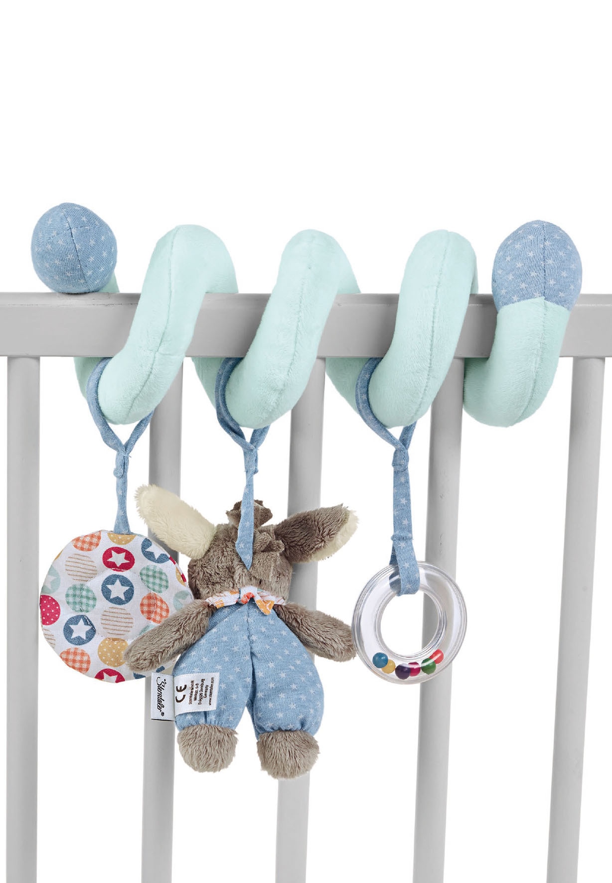 Sterntaler® Kinderwagenanhänger »Spielzeugspirale ESEL Emmi«