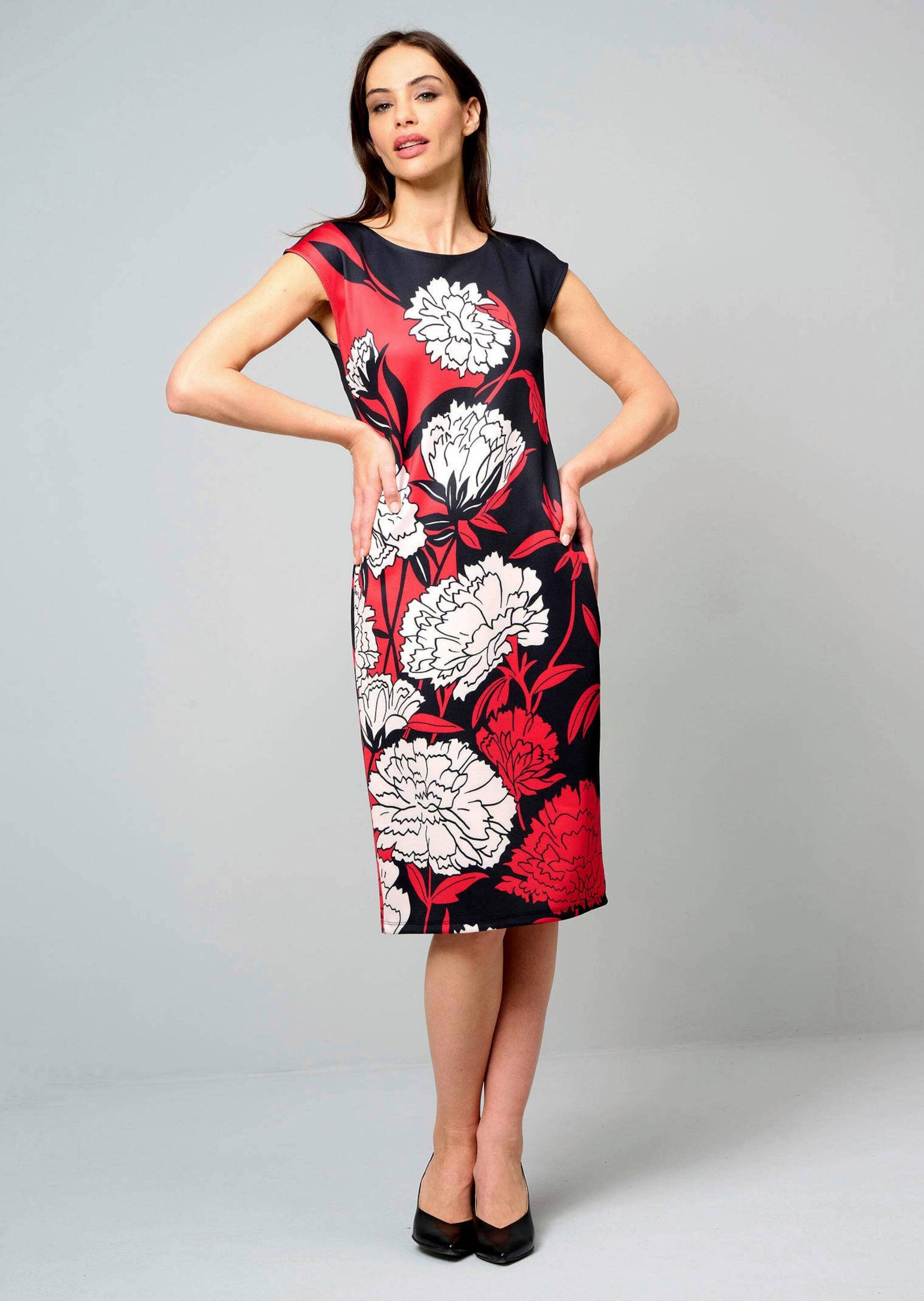 Alba Moda Jerseykleid »Jerseykleid Jerseykleid aus angenehmer Scubaware«