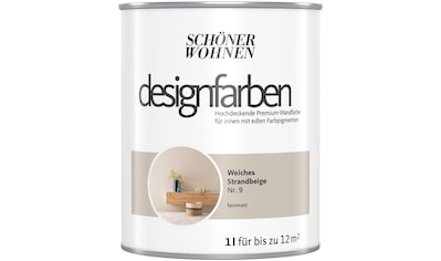 SCHÖNER WOHNEN-Kollektion Wand- und Deckenfarbe »Designfarben«, (1), 1 Liter, Weiches... kaufen