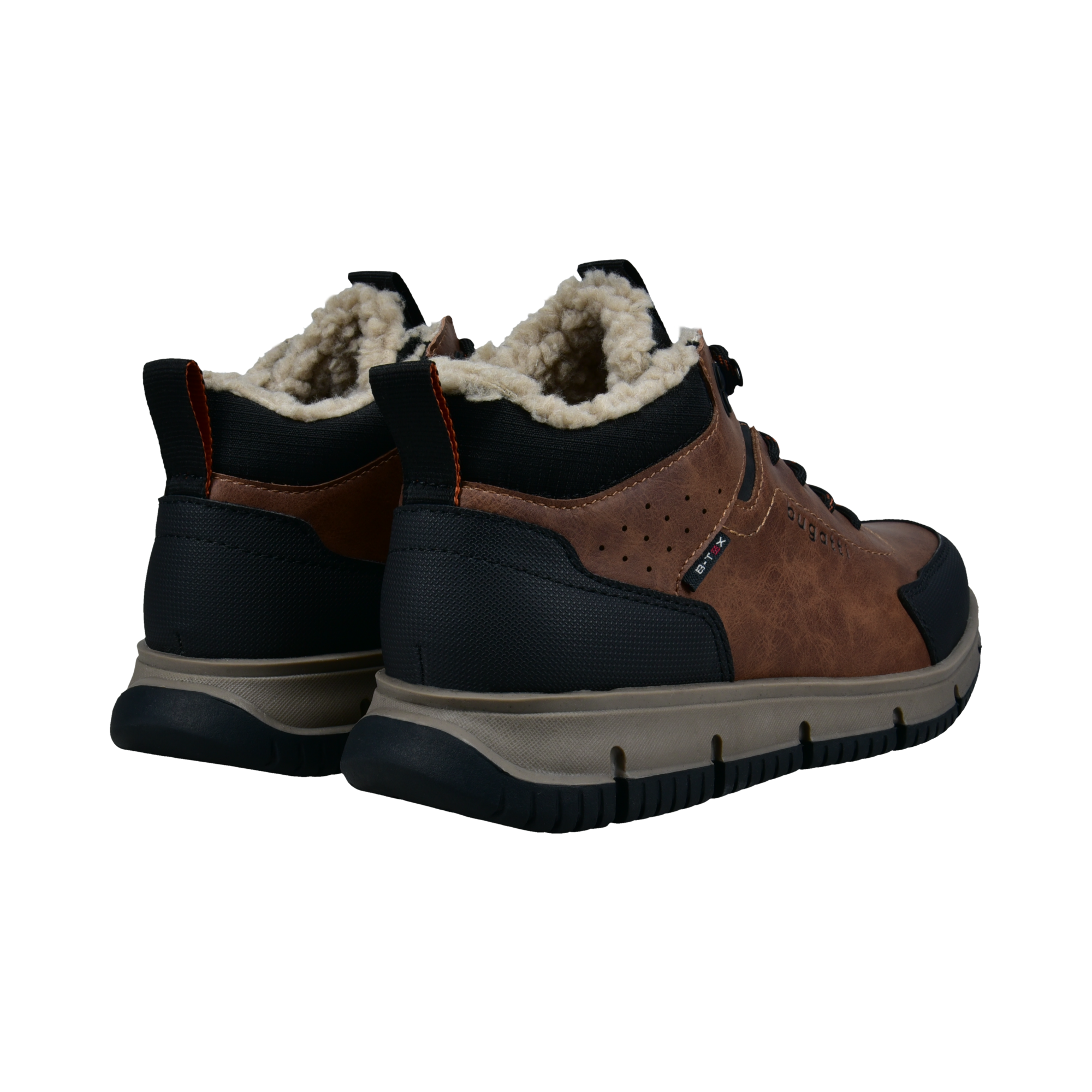 bugatti Winterboots  Schnürboots, Outdoorboots mit Logoprägung und TEX-Ausstattung