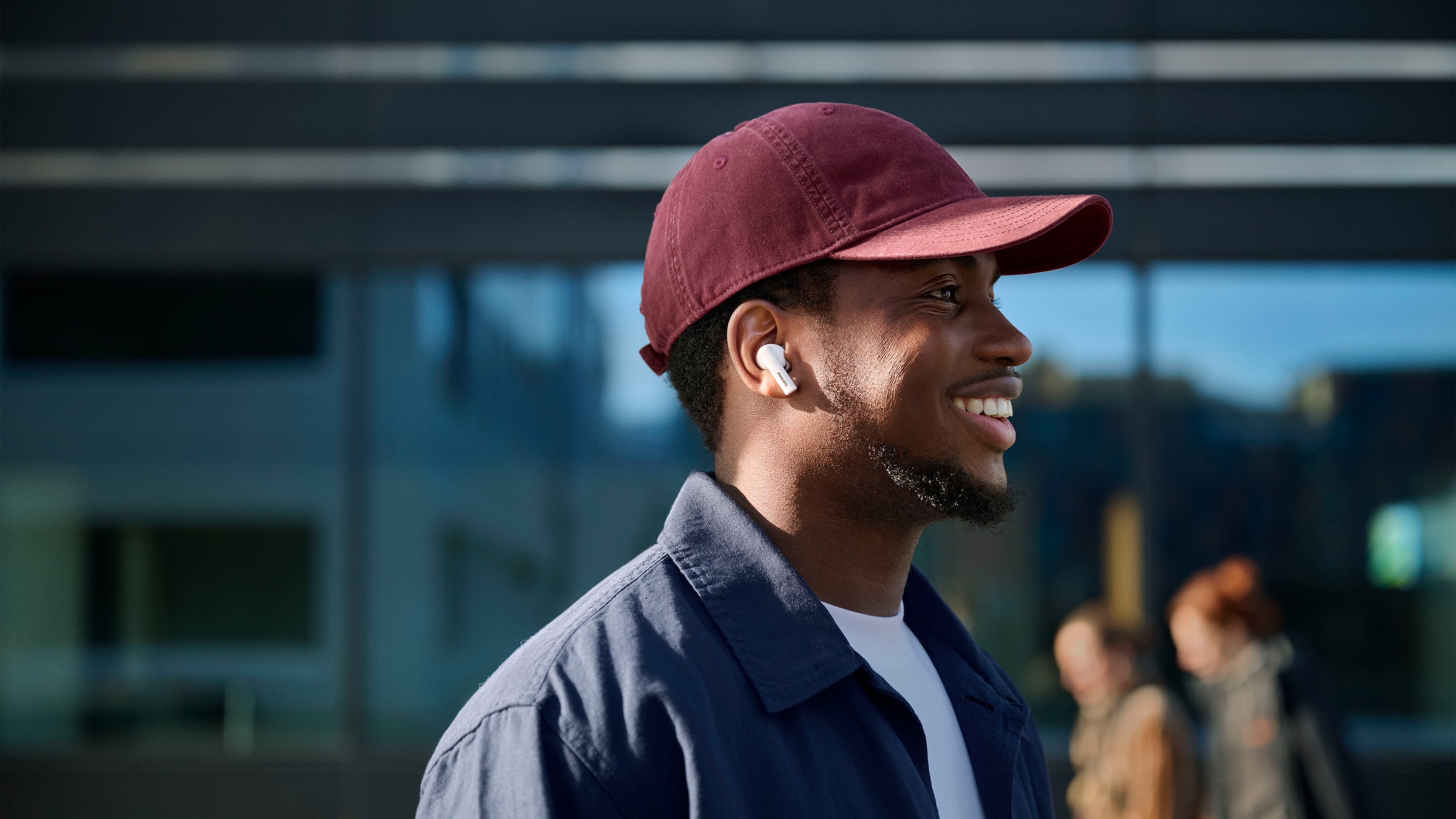 Philips wireless In-Ear-Kopfhörer »TAT 2520«, Bluetooth, Adaptive Noise-Cancelling-Freisprechfunktion-Multi-Point-Verbindung-Rauschunterdrückung-Sprachsteuerung-kompatibel mit Siri