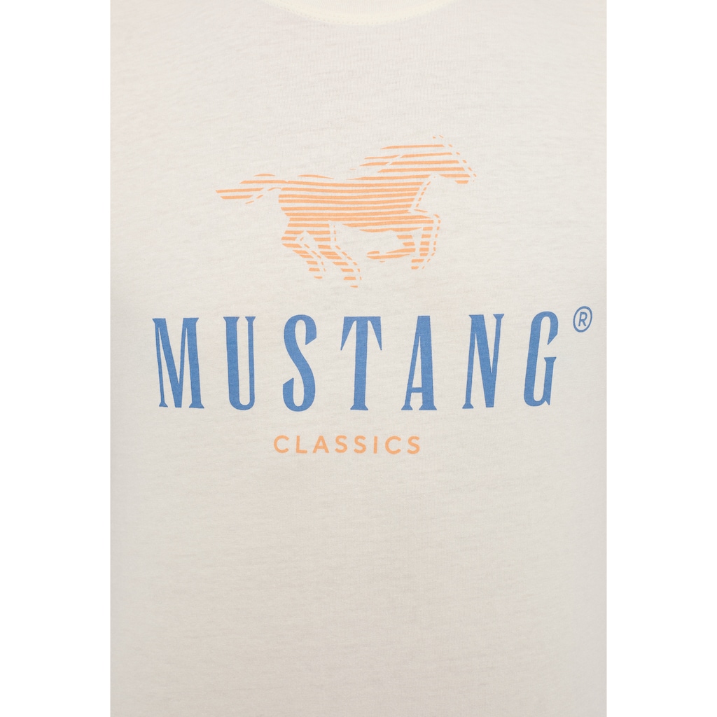 MUSTANG T-Shirt »Style Alex C Print«